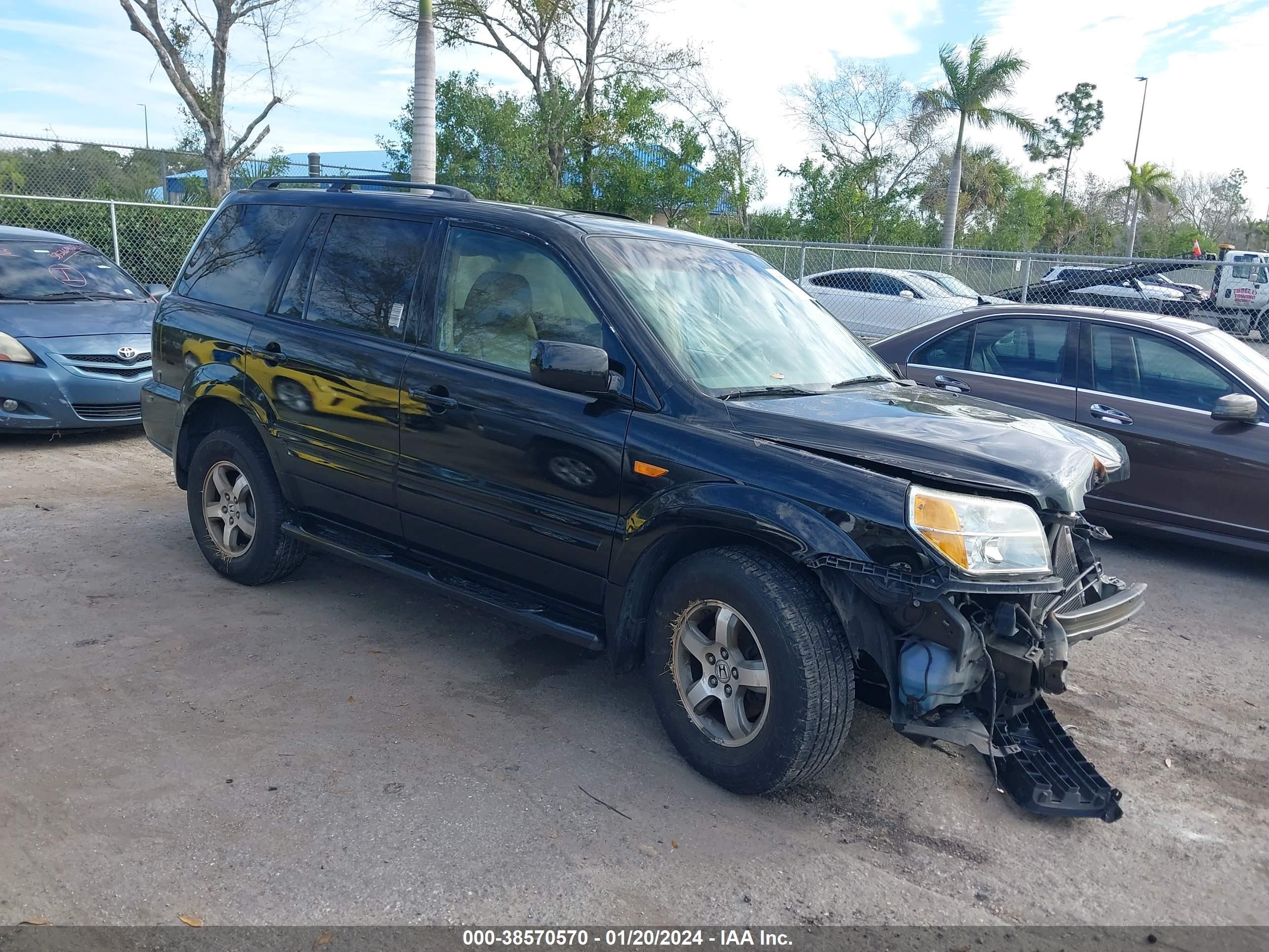 HONDA PILOT 2006 5fnyf18776b021673