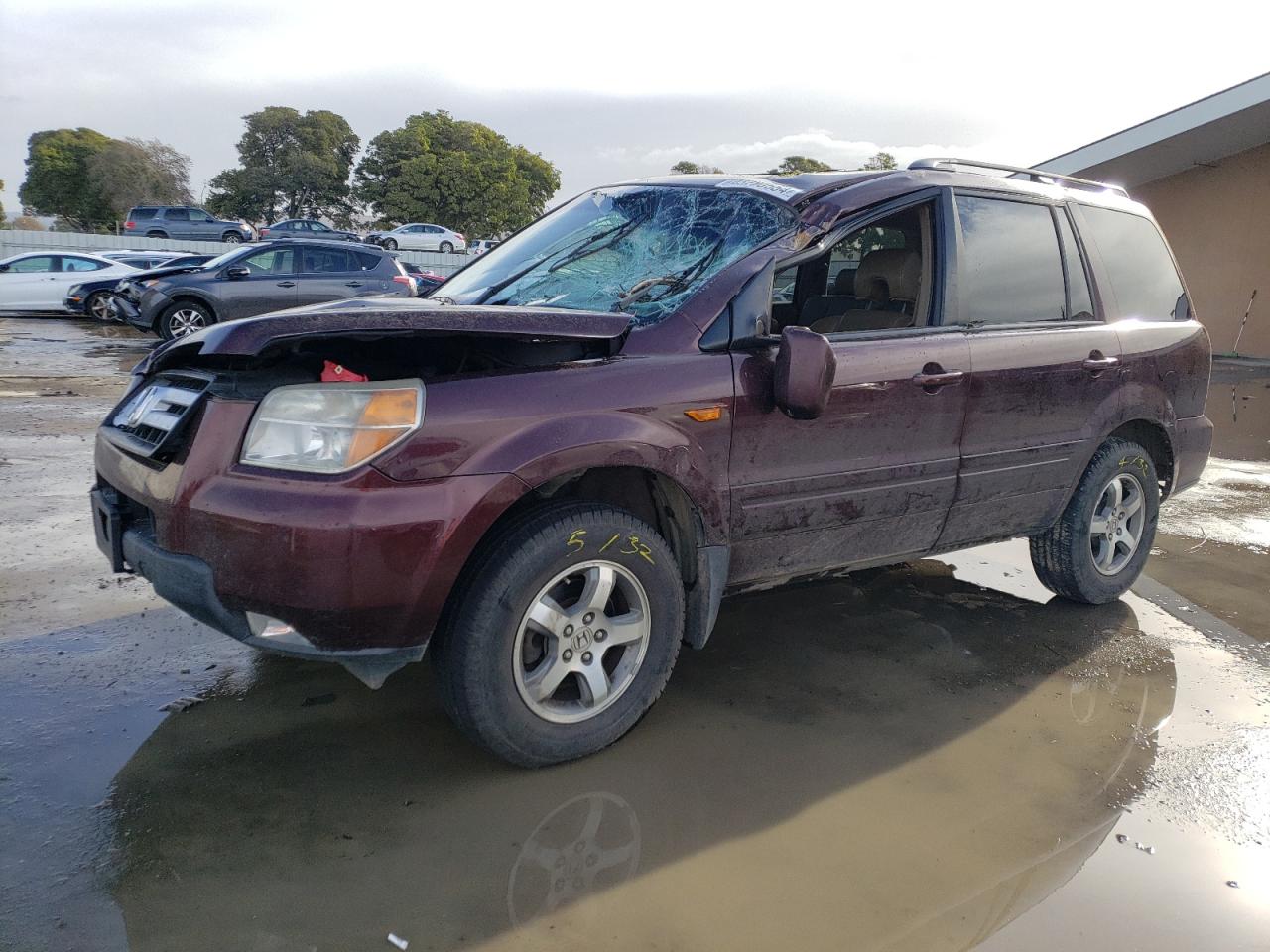 HONDA PILOT 2008 5fnyf187x8b024327