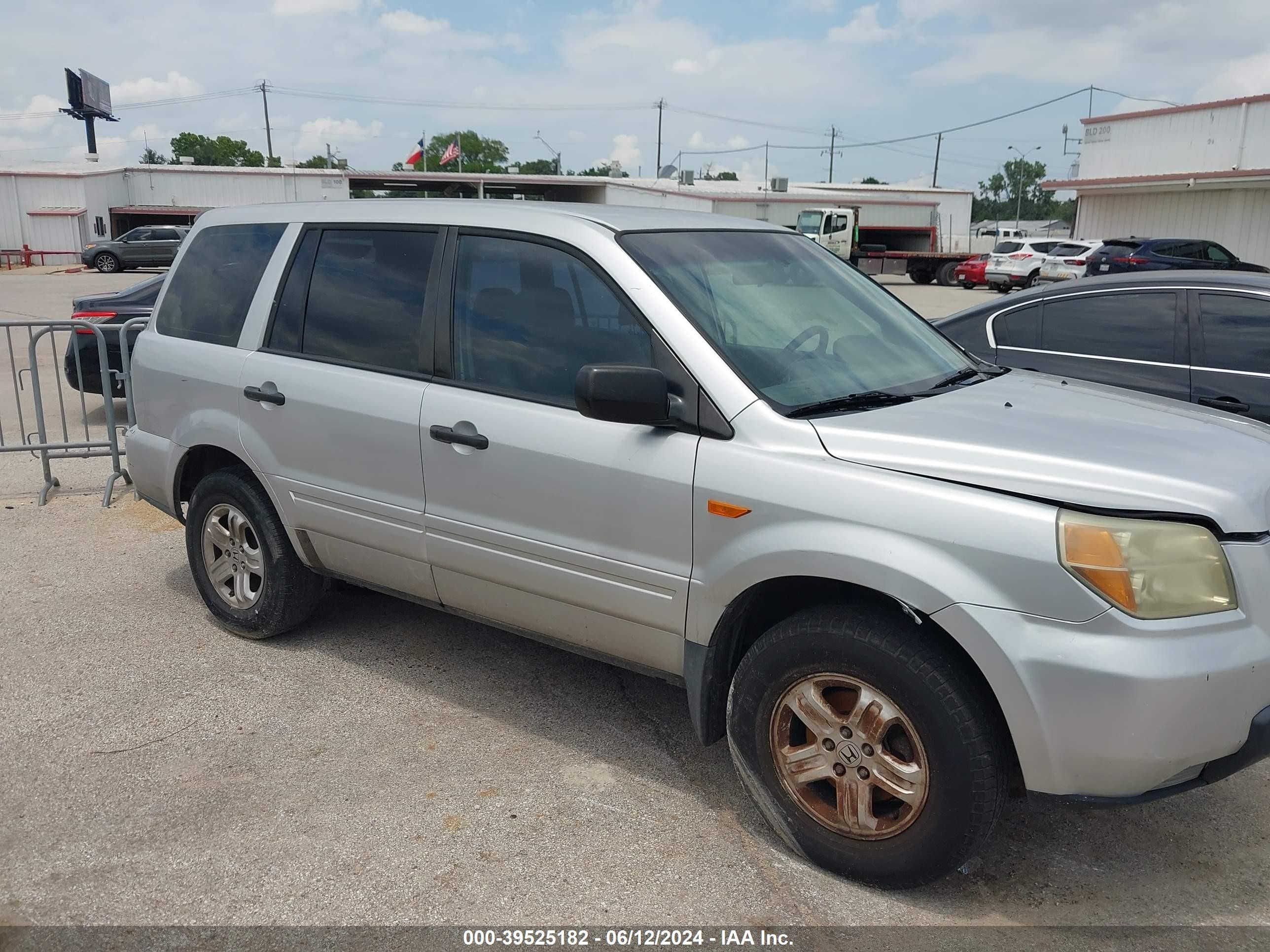 HONDA PILOT 2006 5fnyf28126b020142