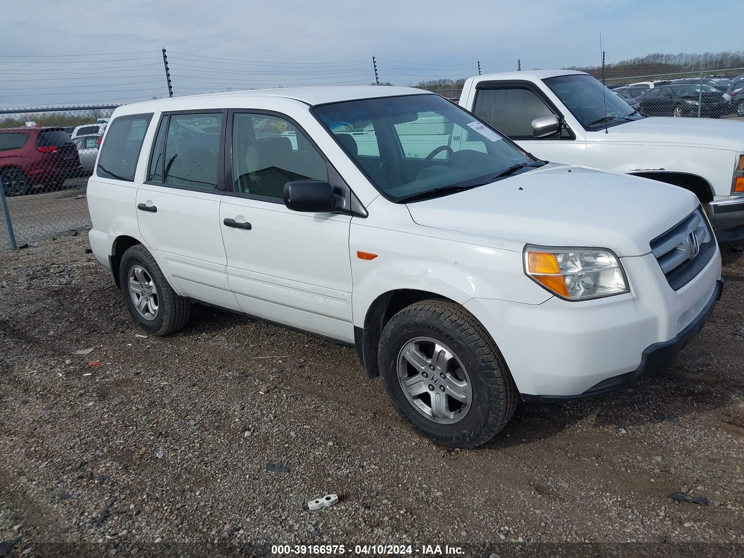 HONDA PILOT 2006 5fnyf28126b033733