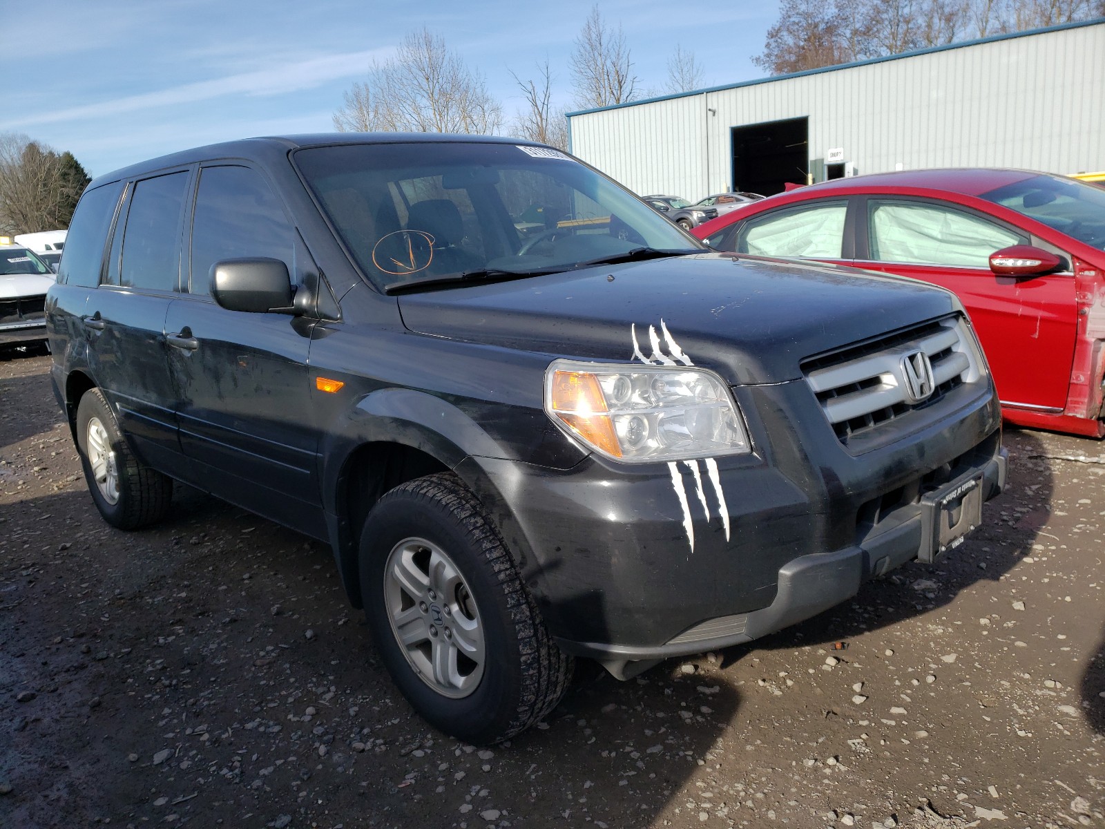 HONDA PILOT LX 2007 5fnyf28137b042331