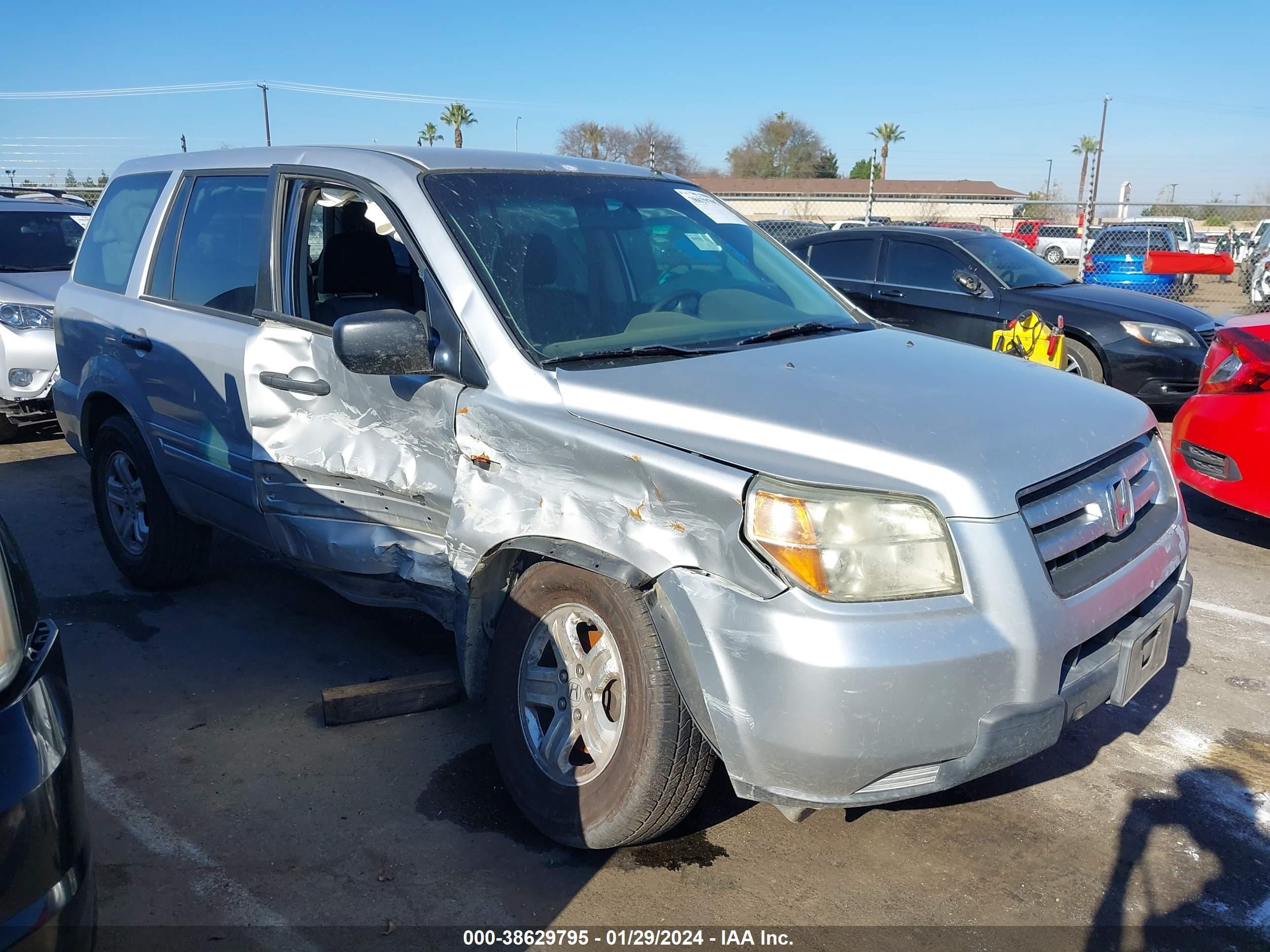 HONDA PILOT 2007 5fnyf28157b003319