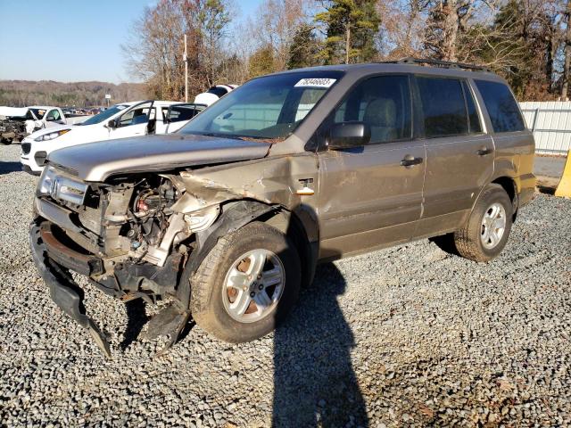 HONDA PILOT 2007 5fnyf28157b029306