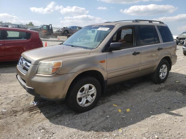 HONDA PILOT LX 2007 5fnyf28157b031217