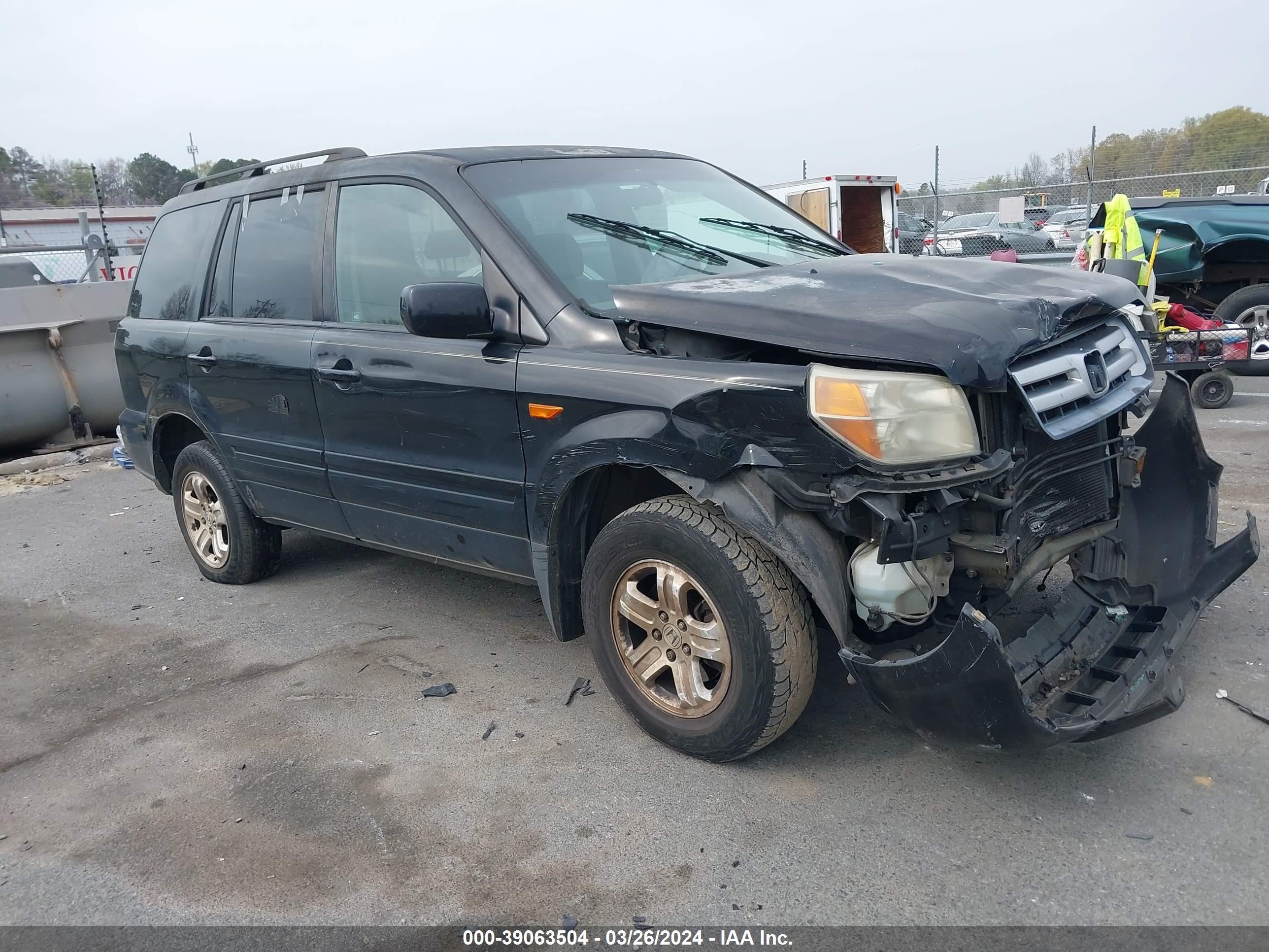 HONDA PILOT 2008 5fnyf28218b002162