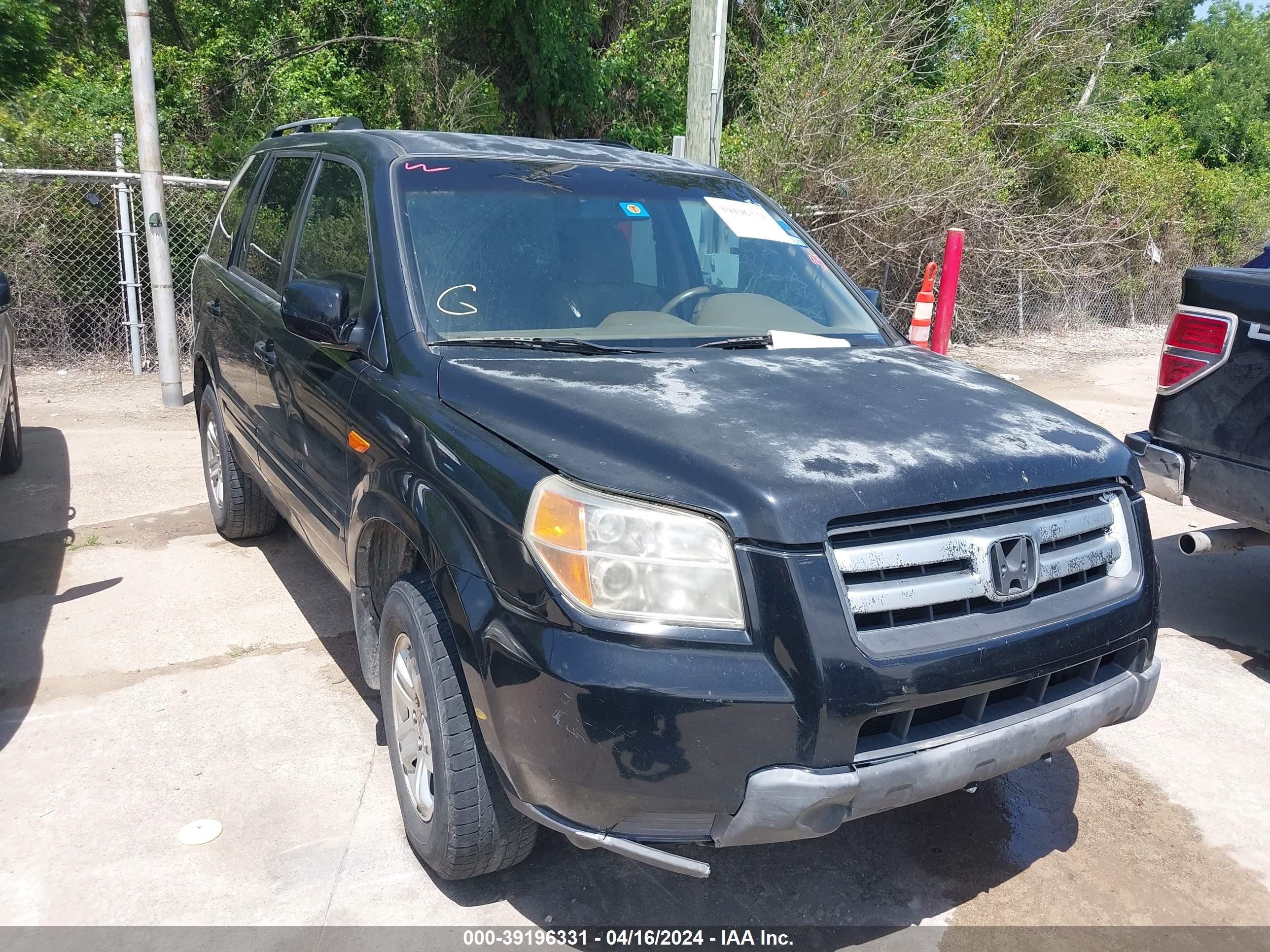 HONDA PILOT 2008 5fnyf28248b024981