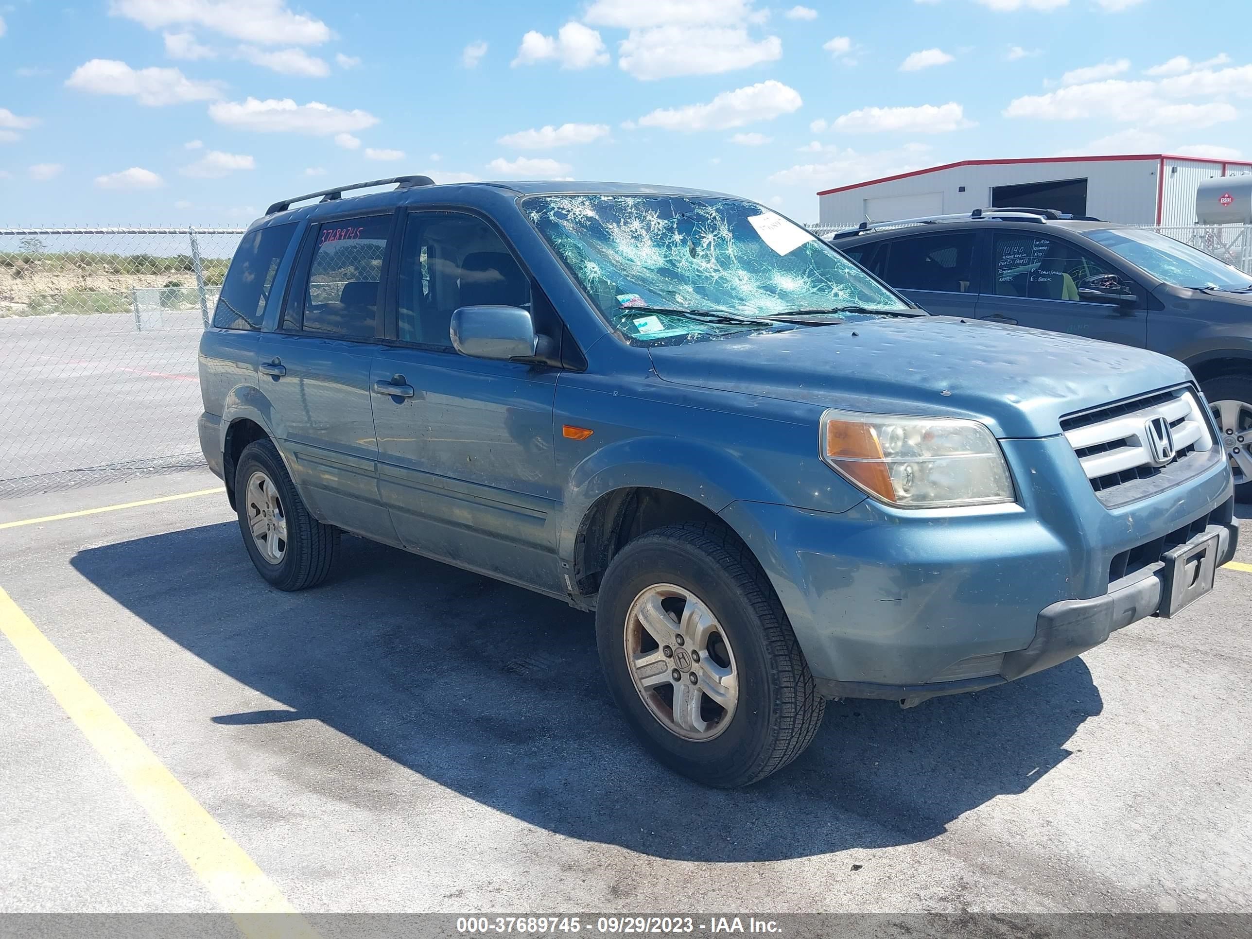 HONDA PILOT 2008 5fnyf28298b007738