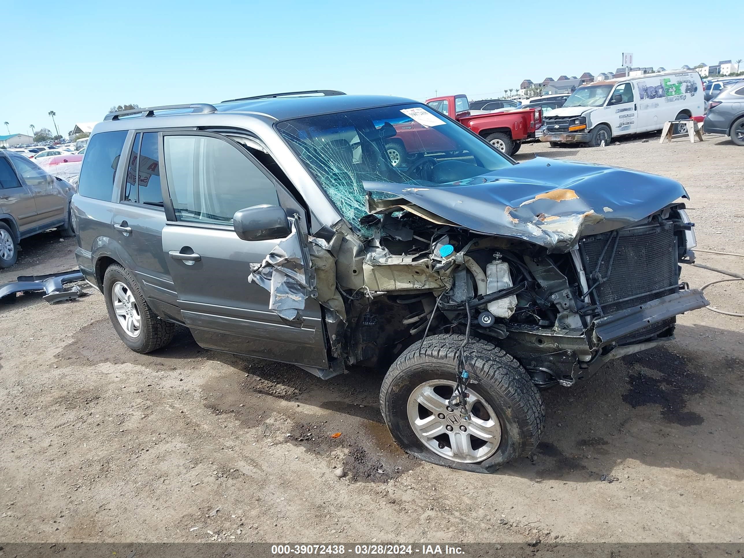 HONDA PILOT 2008 5fnyf28298b026631