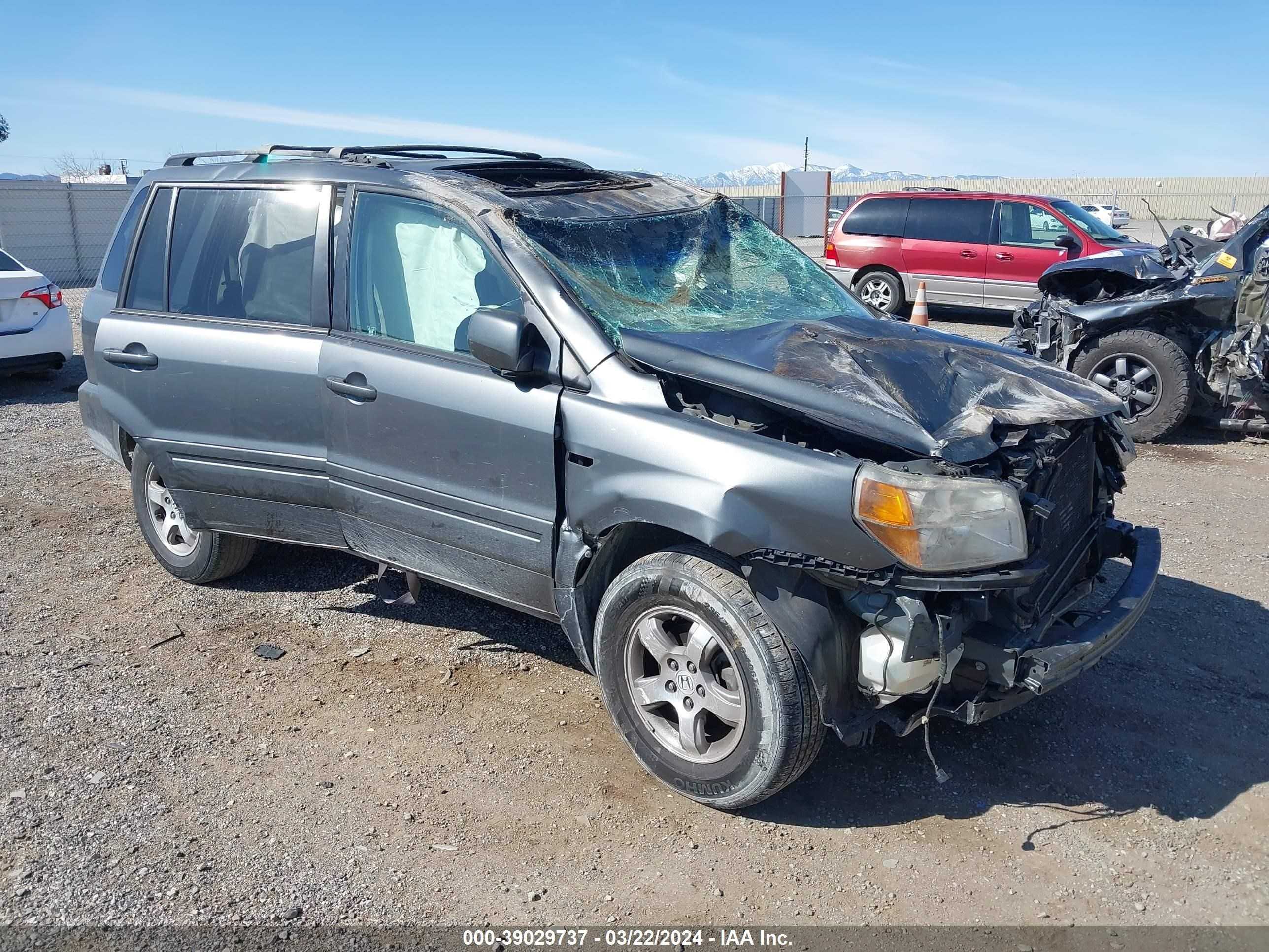 HONDA PILOT 2008 5fnyf28308b016093