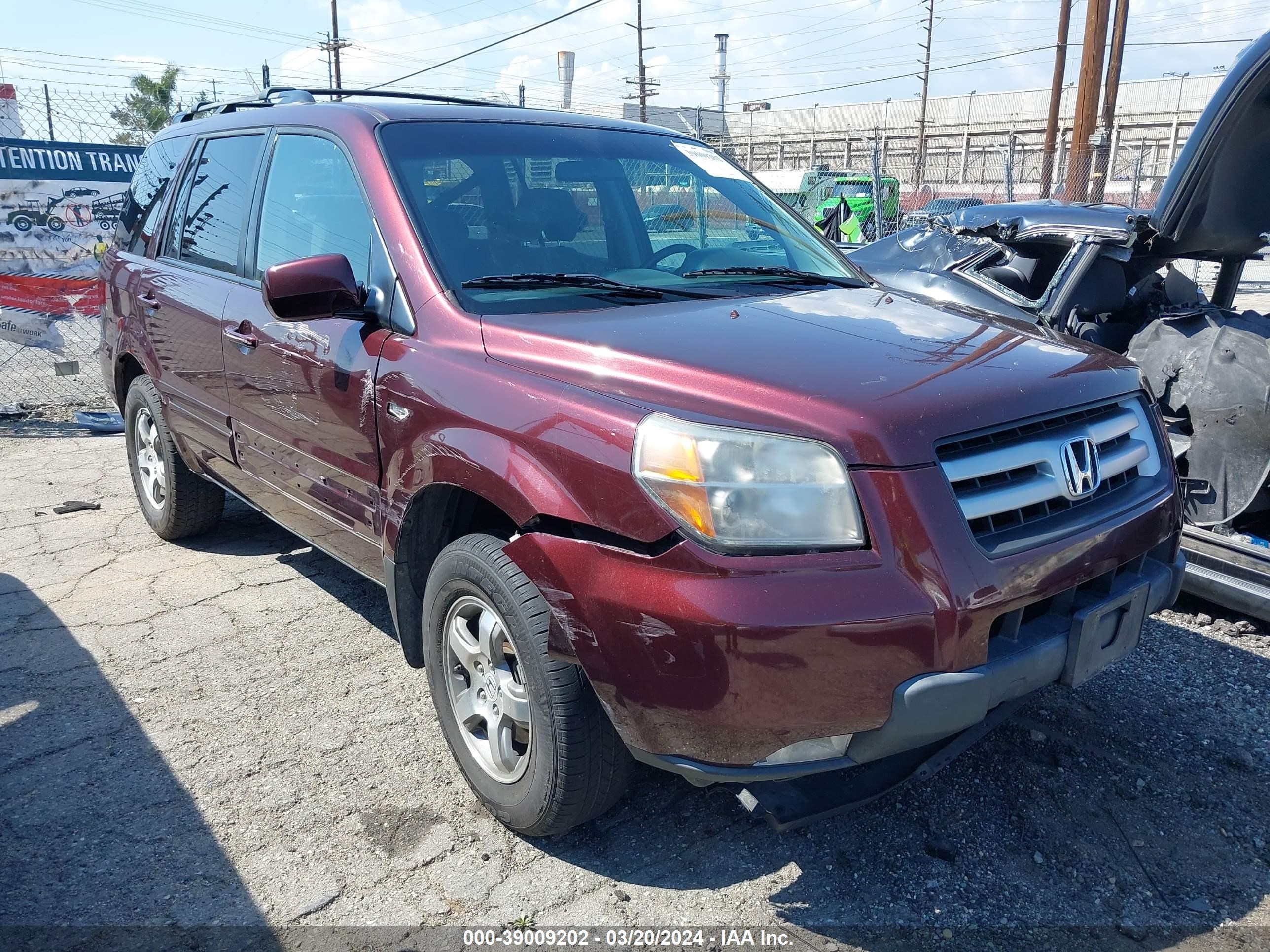 HONDA PILOT 2008 5fnyf28308b019897