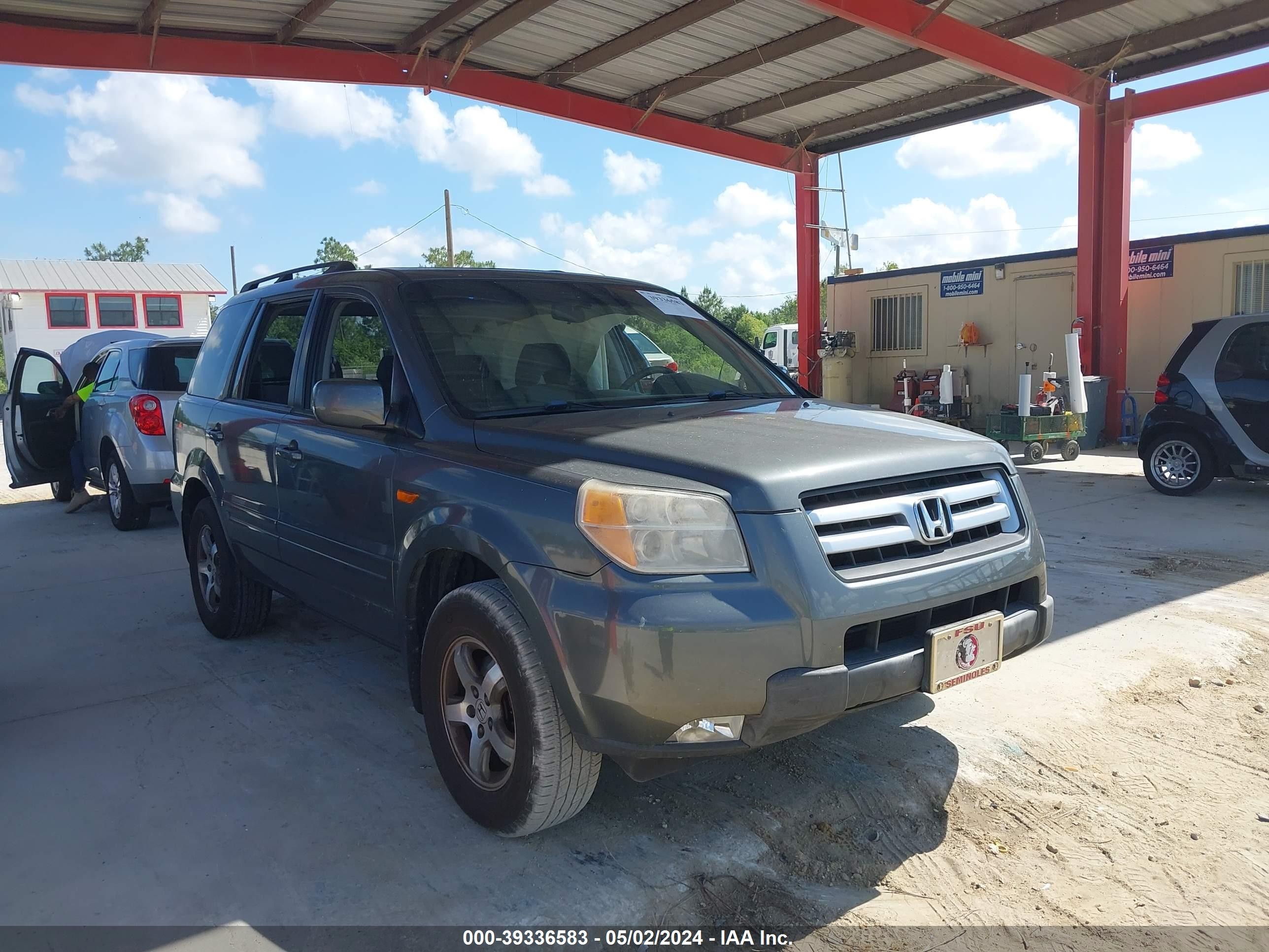 HONDA PILOT 2008 5fnyf28348b027100