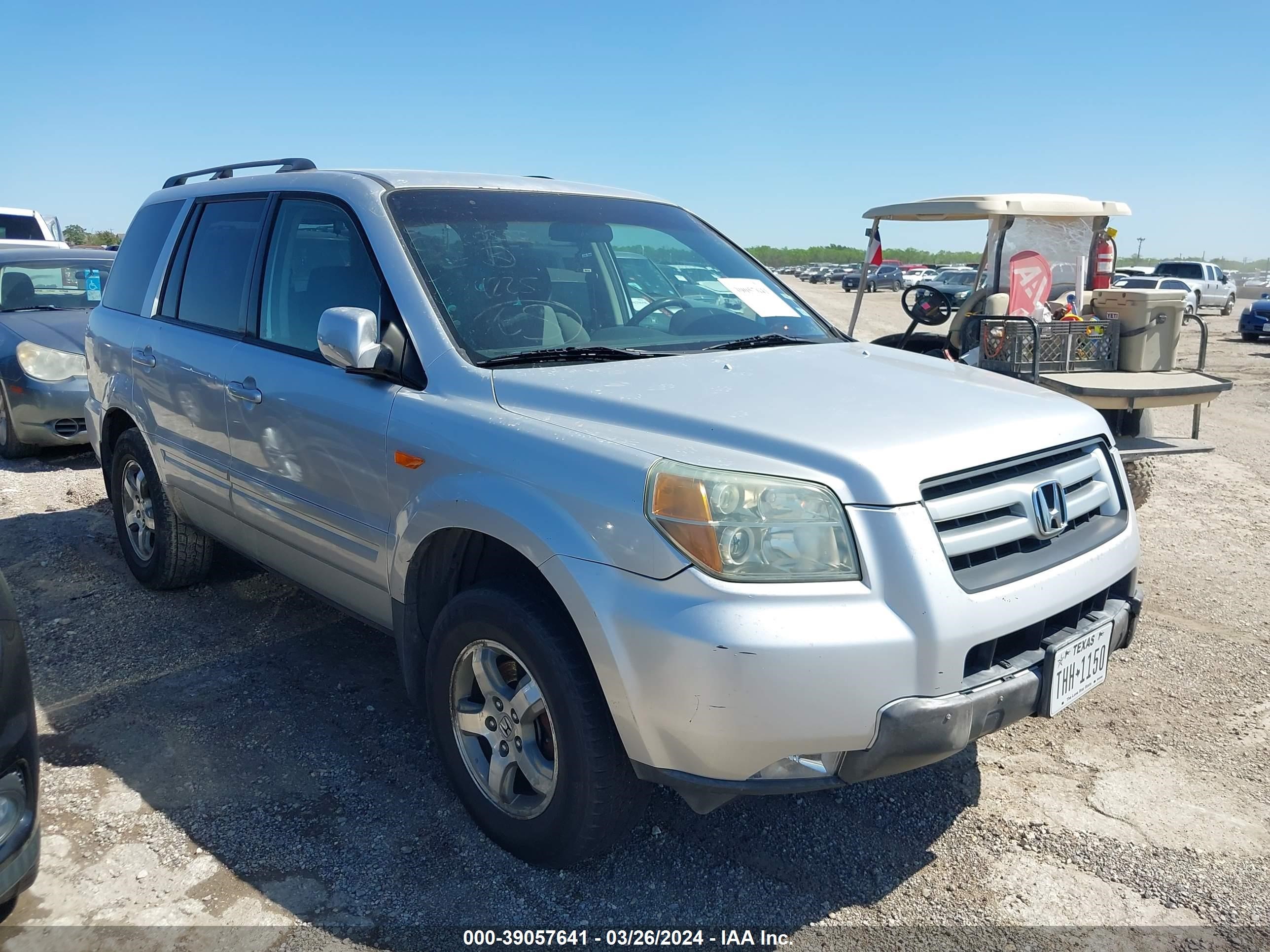 HONDA PILOT 2006 5fnyf28416b024225