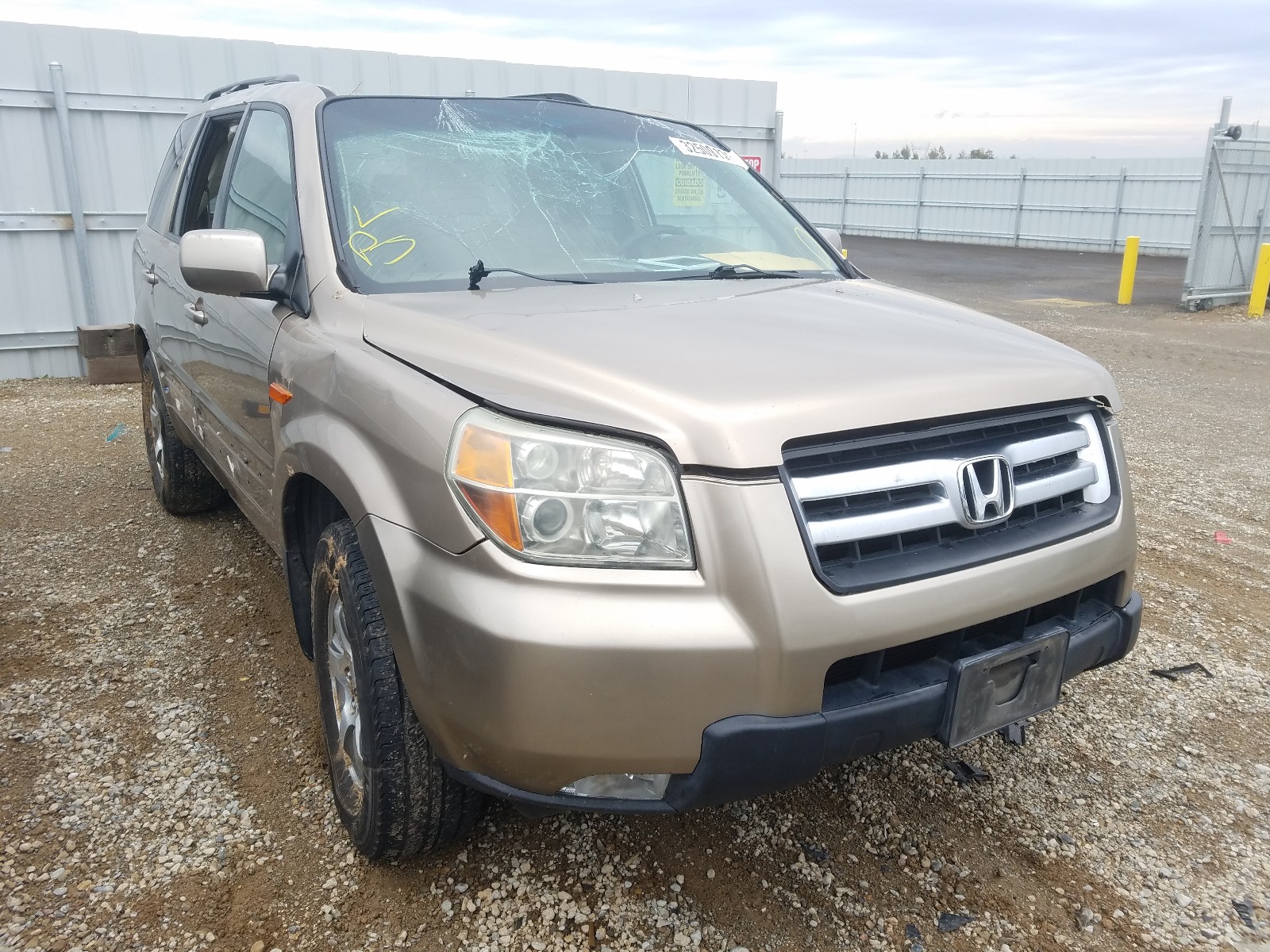 HONDA PILOT EX 2006 5fnyf28466b018792