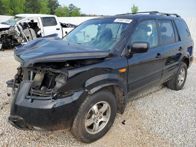 HONDA PILOT EX 2007 5fnyf28467b019989