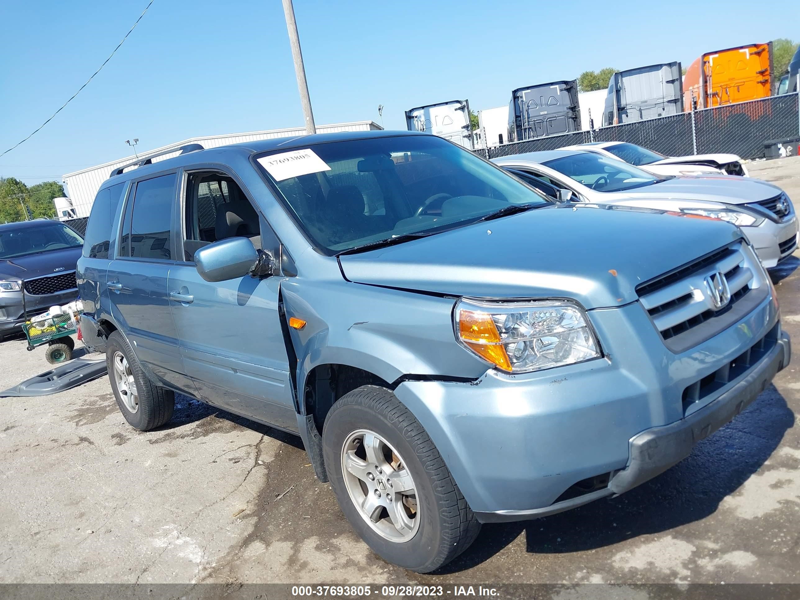 HONDA PILOT 2006 5fnyf28486b049249