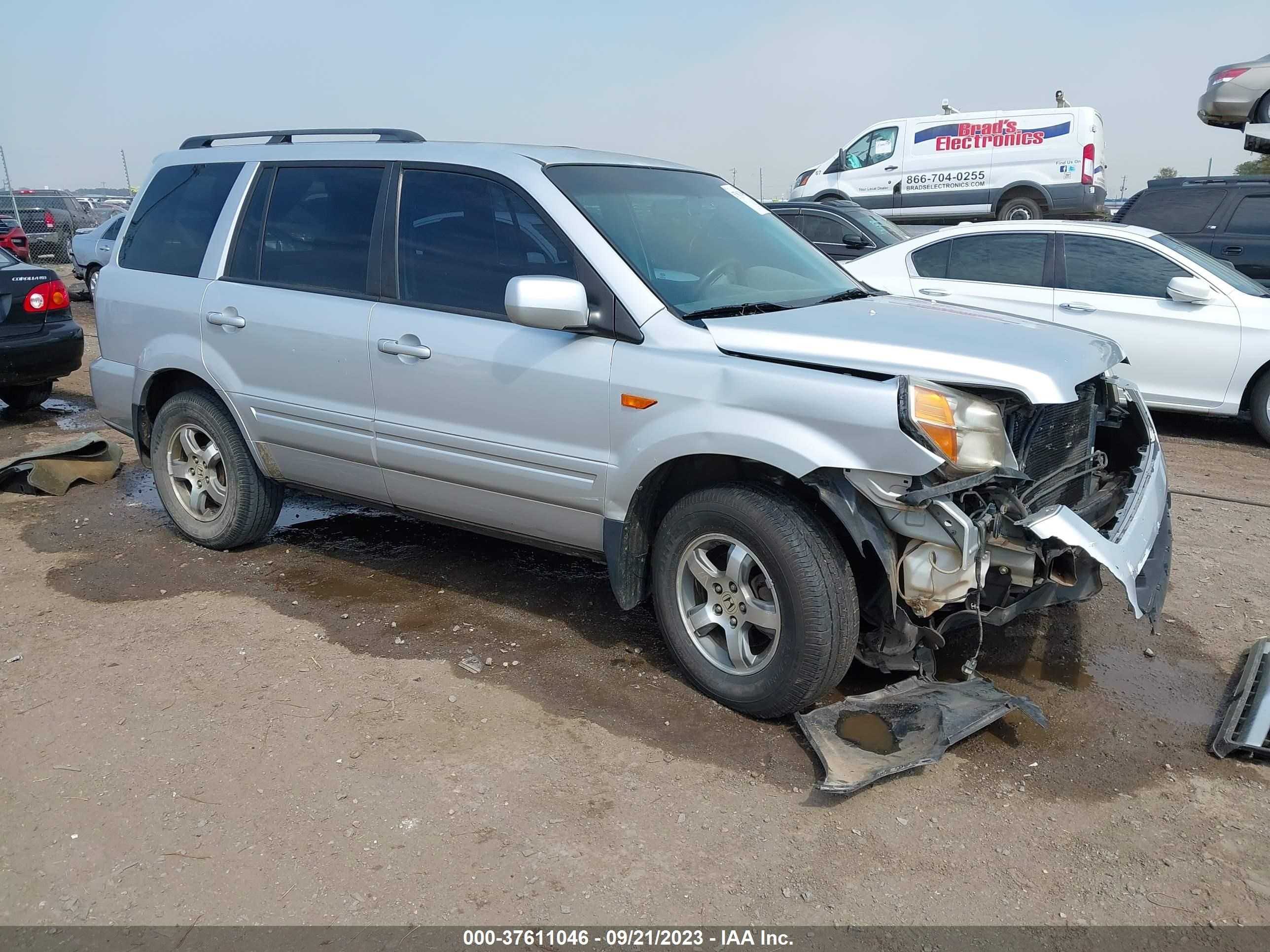 HONDA PILOT 2008 5fnyf28488b026542