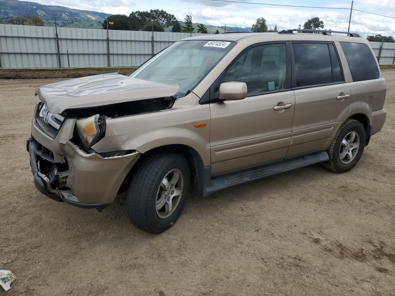 HONDA PILOT 2006 5fnyf28506b008901