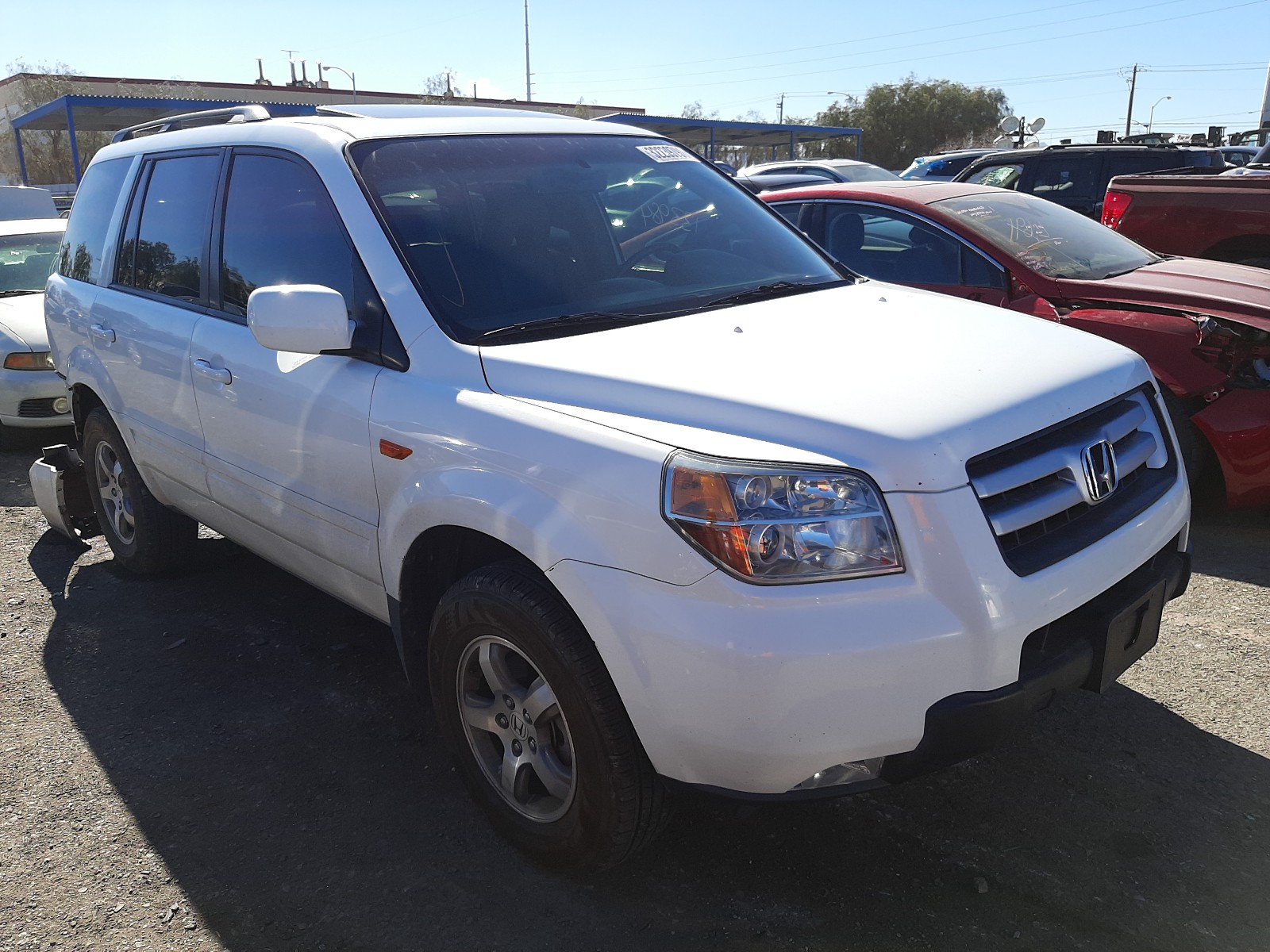 HONDA PILOT EXL 2008 5fnyf28518b010000