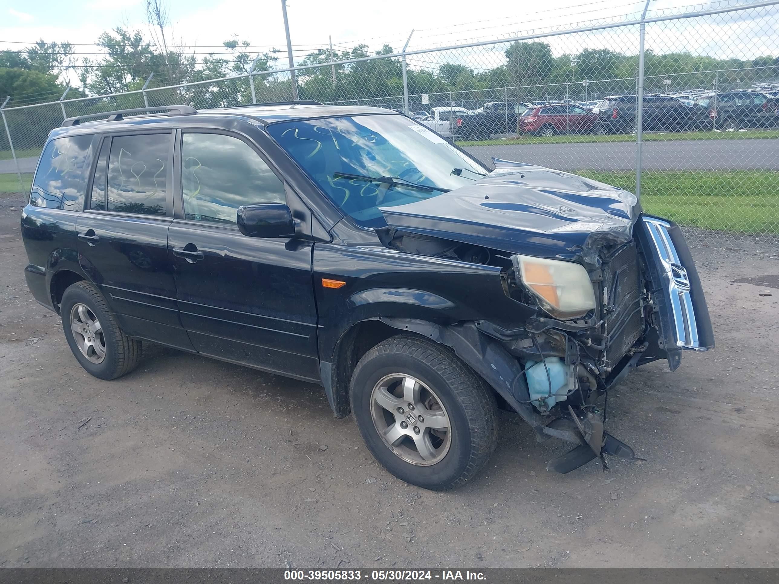 HONDA PILOT 2006 5fnyf28526b019883