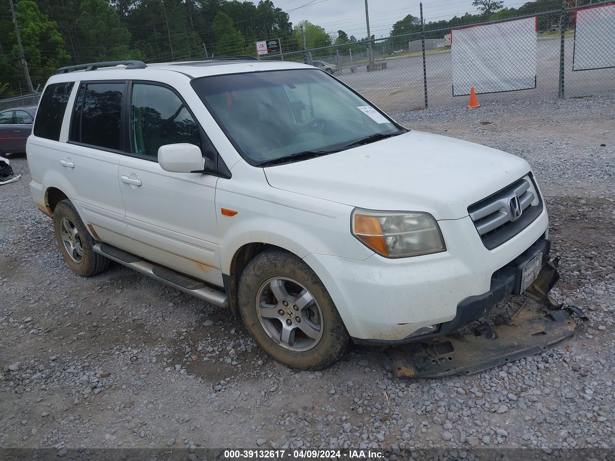 HONDA PILOT 2006 5fnyf28526b025683