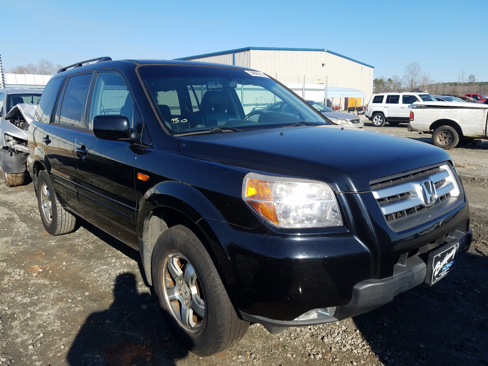 HONDA PILOT EXL 2008 5fnyf28538b025503