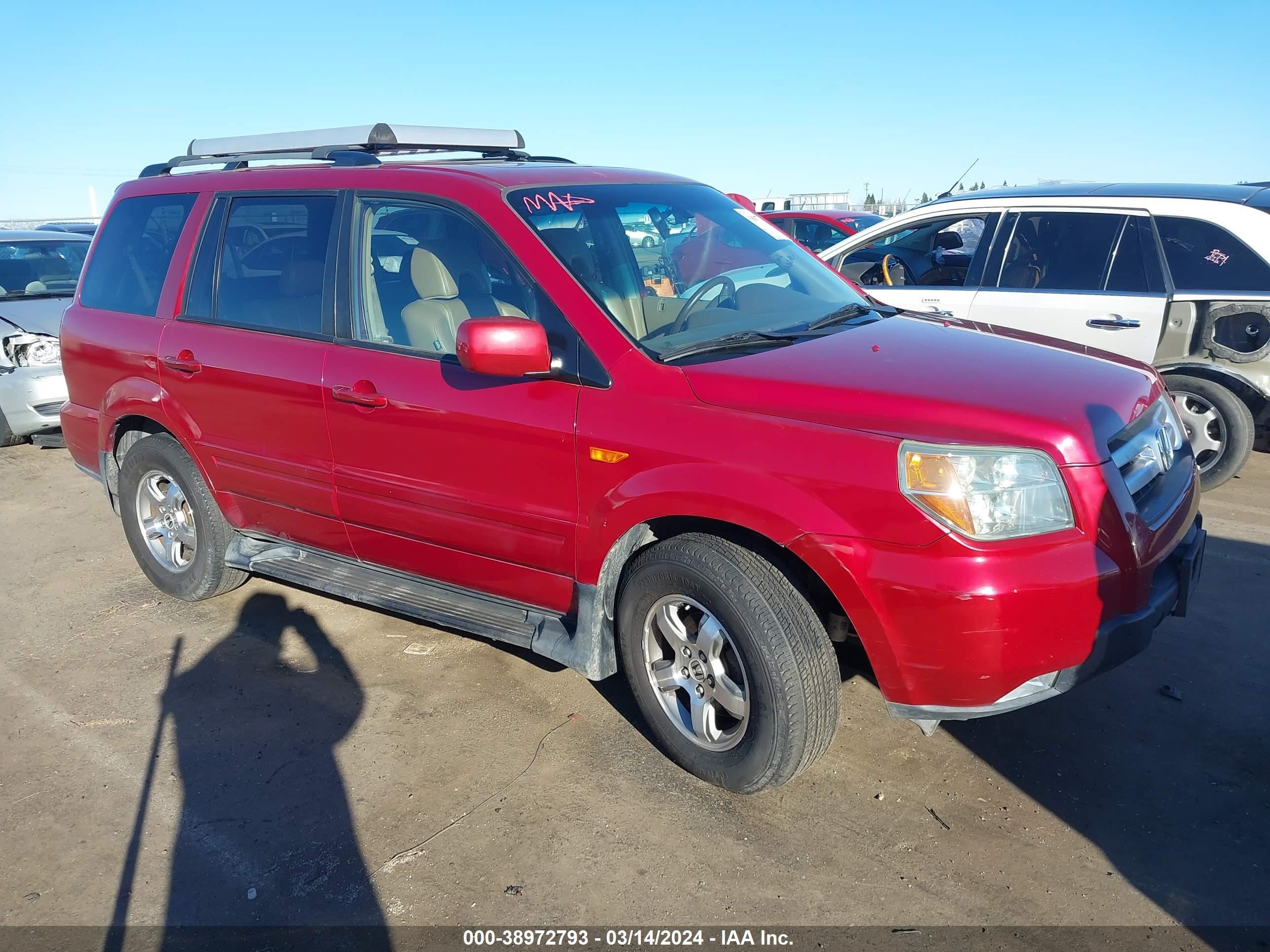 HONDA PILOT 2006 5fnyf28546b014765