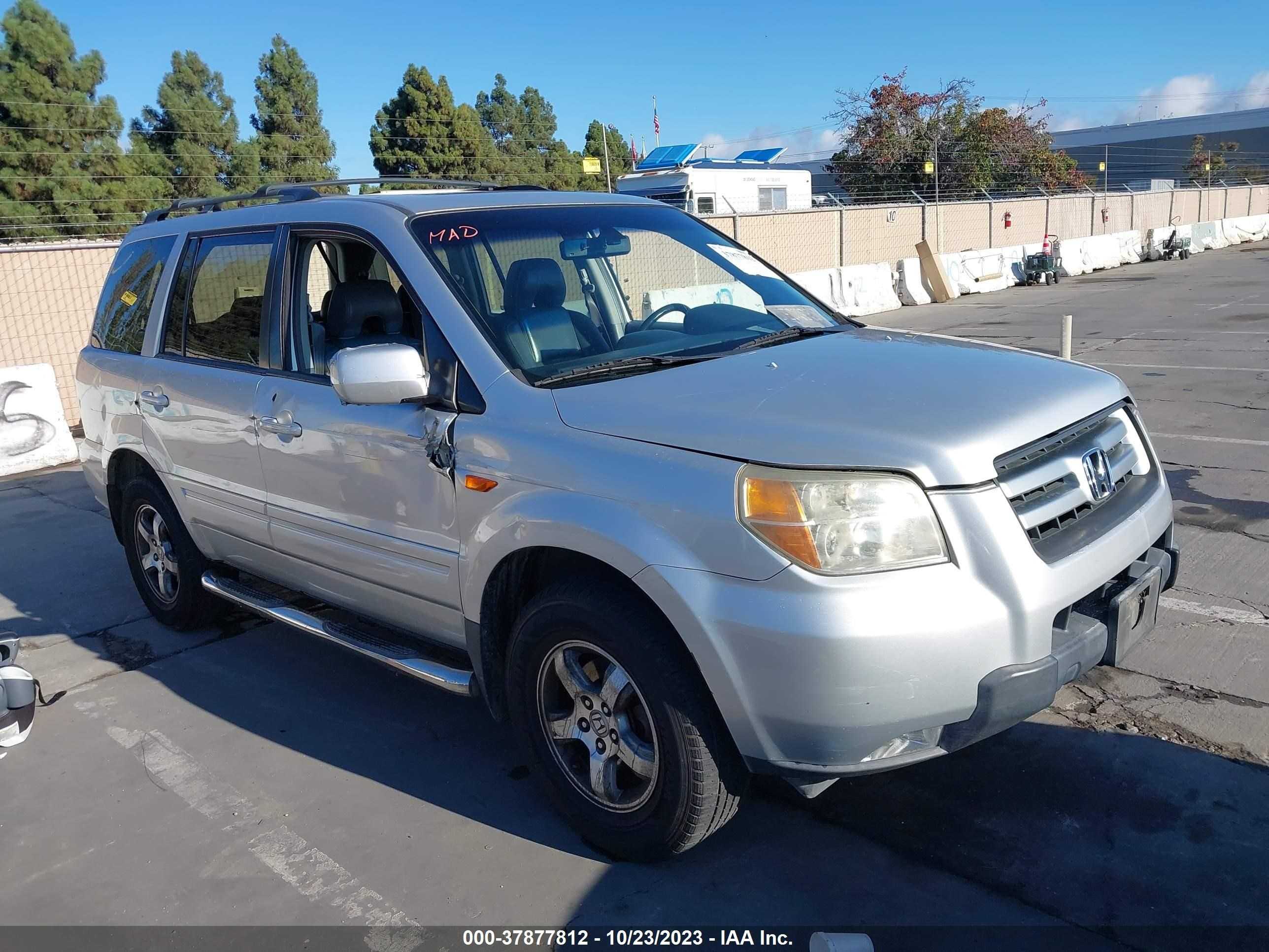 HONDA PILOT 2006 5fnyf28546b043831