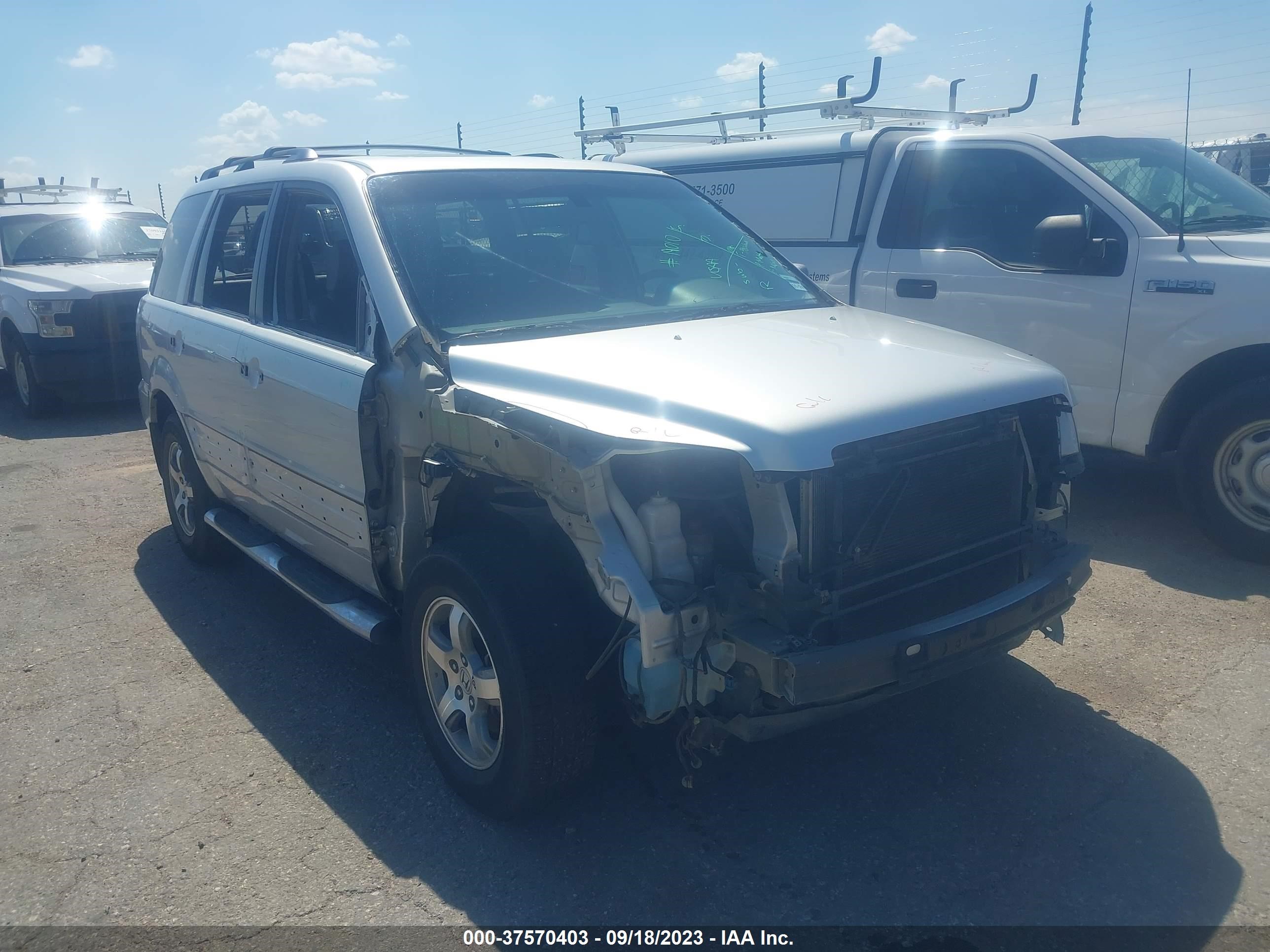 HONDA PILOT 2008 5fnyf28548b000948