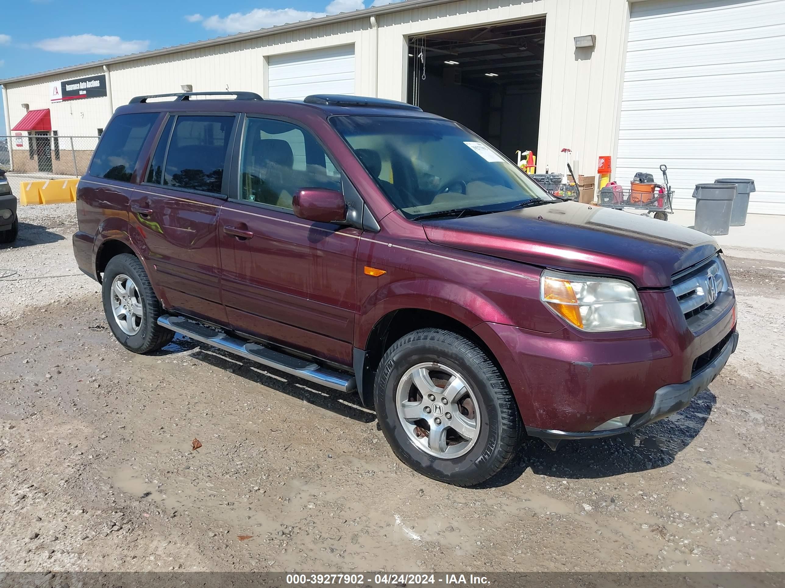 HONDA PILOT 2008 5fnyf28548b005339