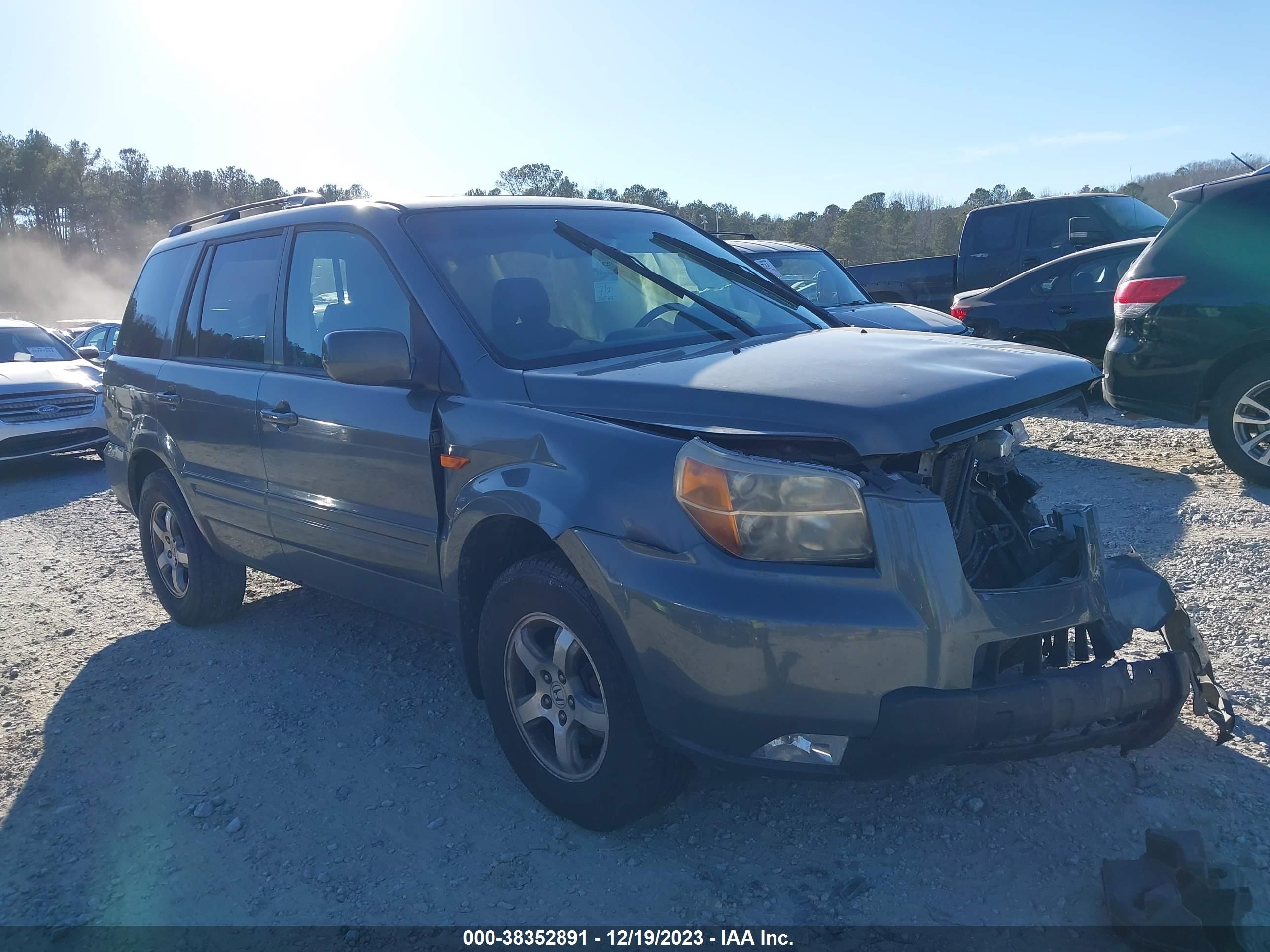 HONDA PILOT 2008 5fnyf28548b007849