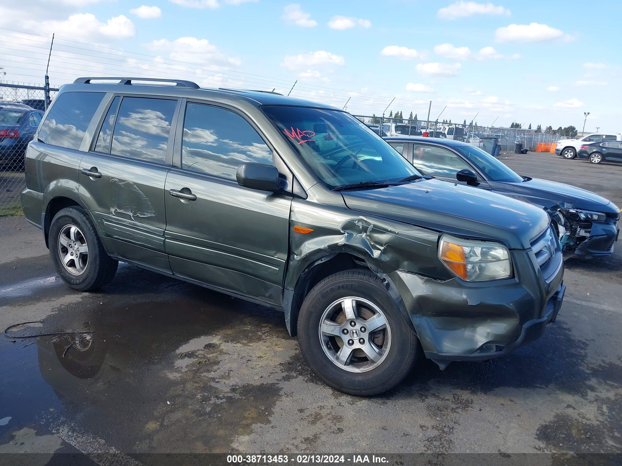 HONDA PILOT 2006 5fnyf28566b018655