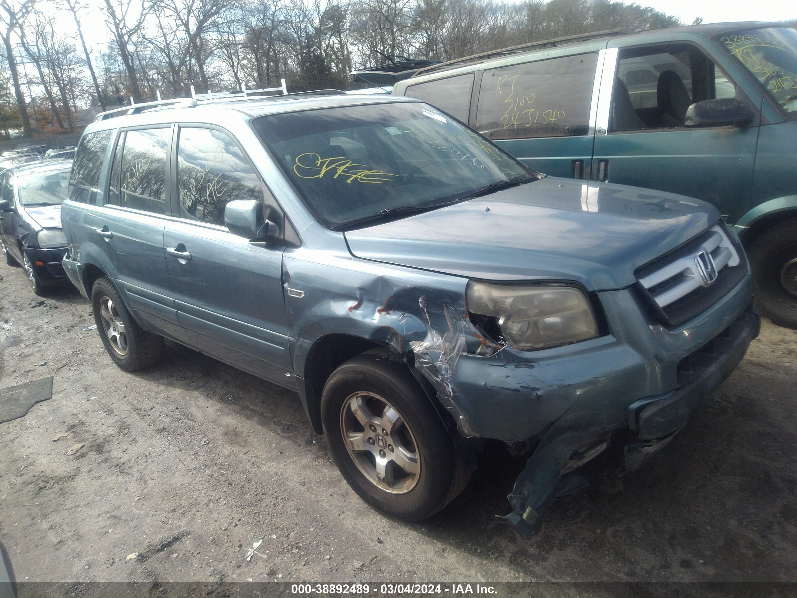 HONDA PILOT 2006 5fnyf28566b022995