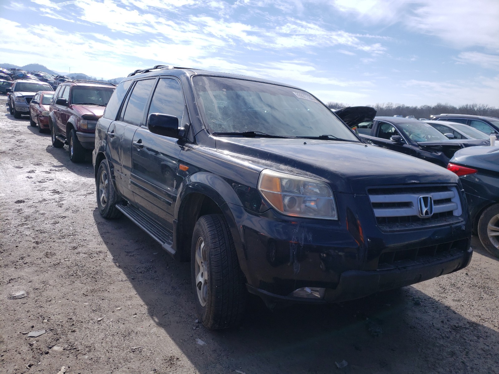 HONDA PILOT EX 2006 5fnyf28566b027470