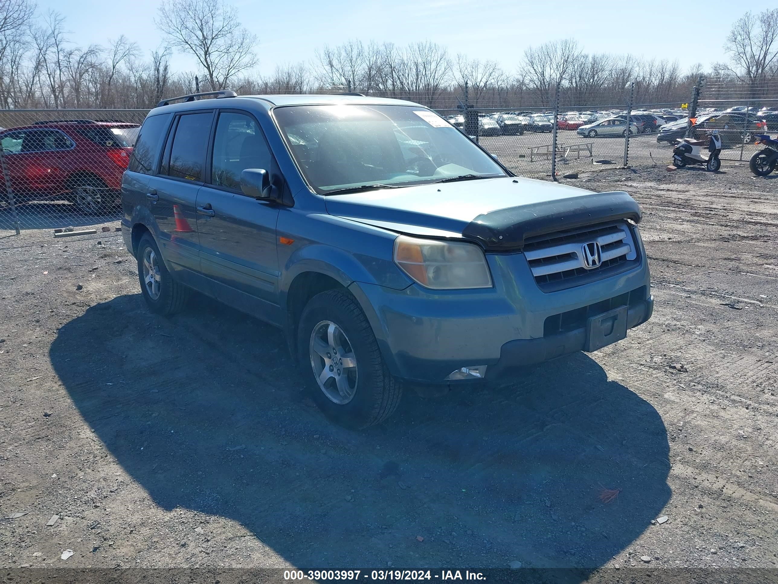 HONDA PILOT 2006 5fnyf28576b005784