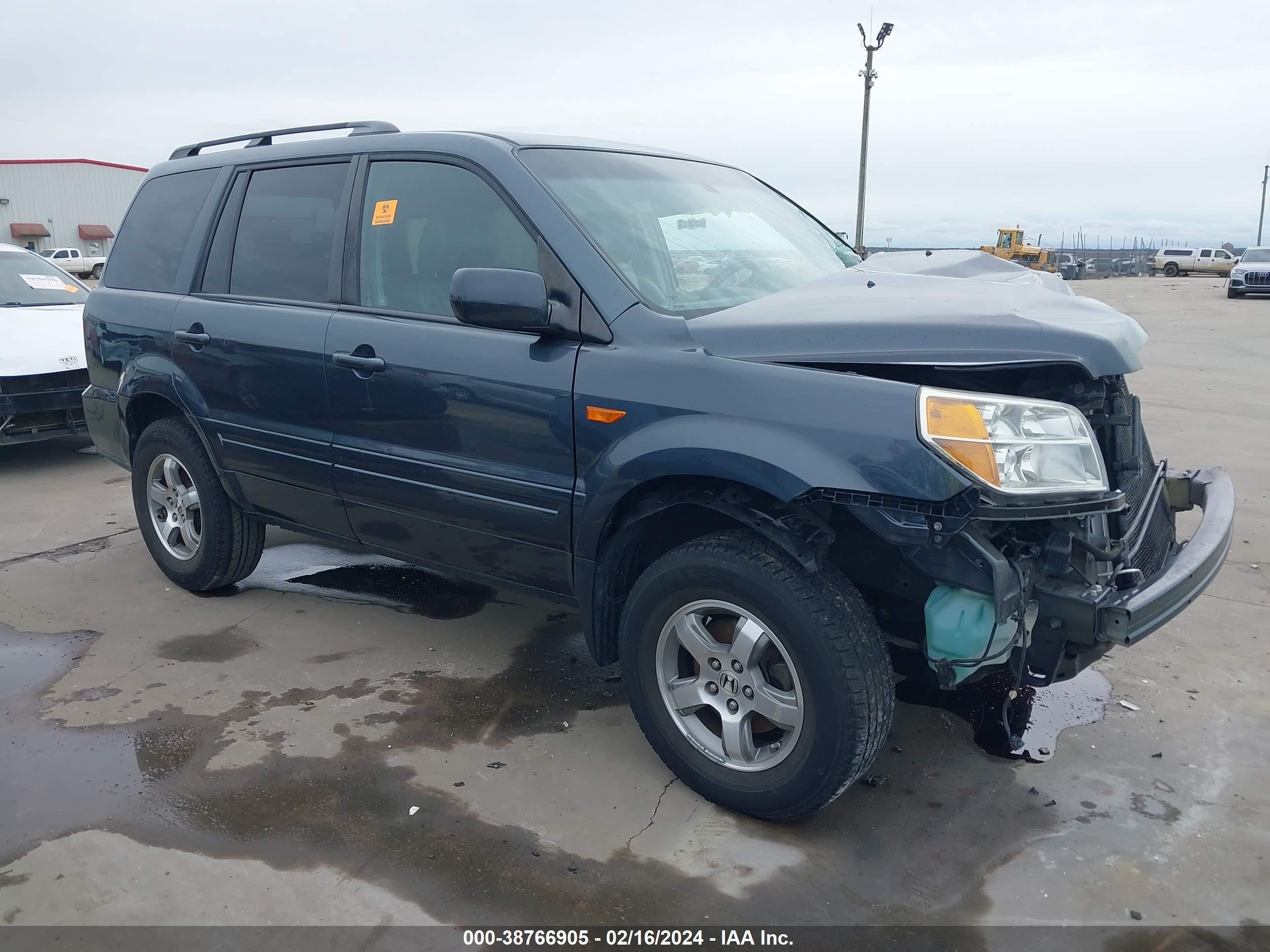 HONDA PILOT 2006 5fnyf28576b045783