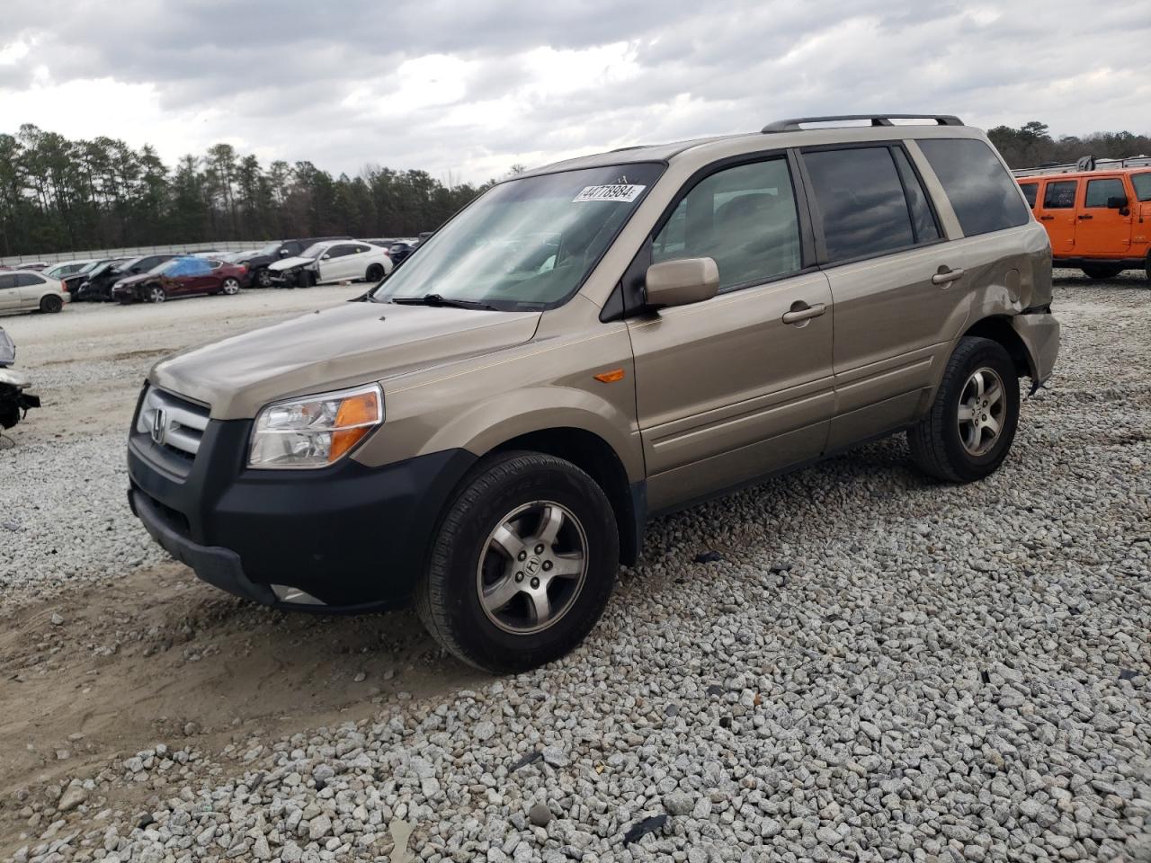 HONDA PILOT 2008 5fnyf28578b003763