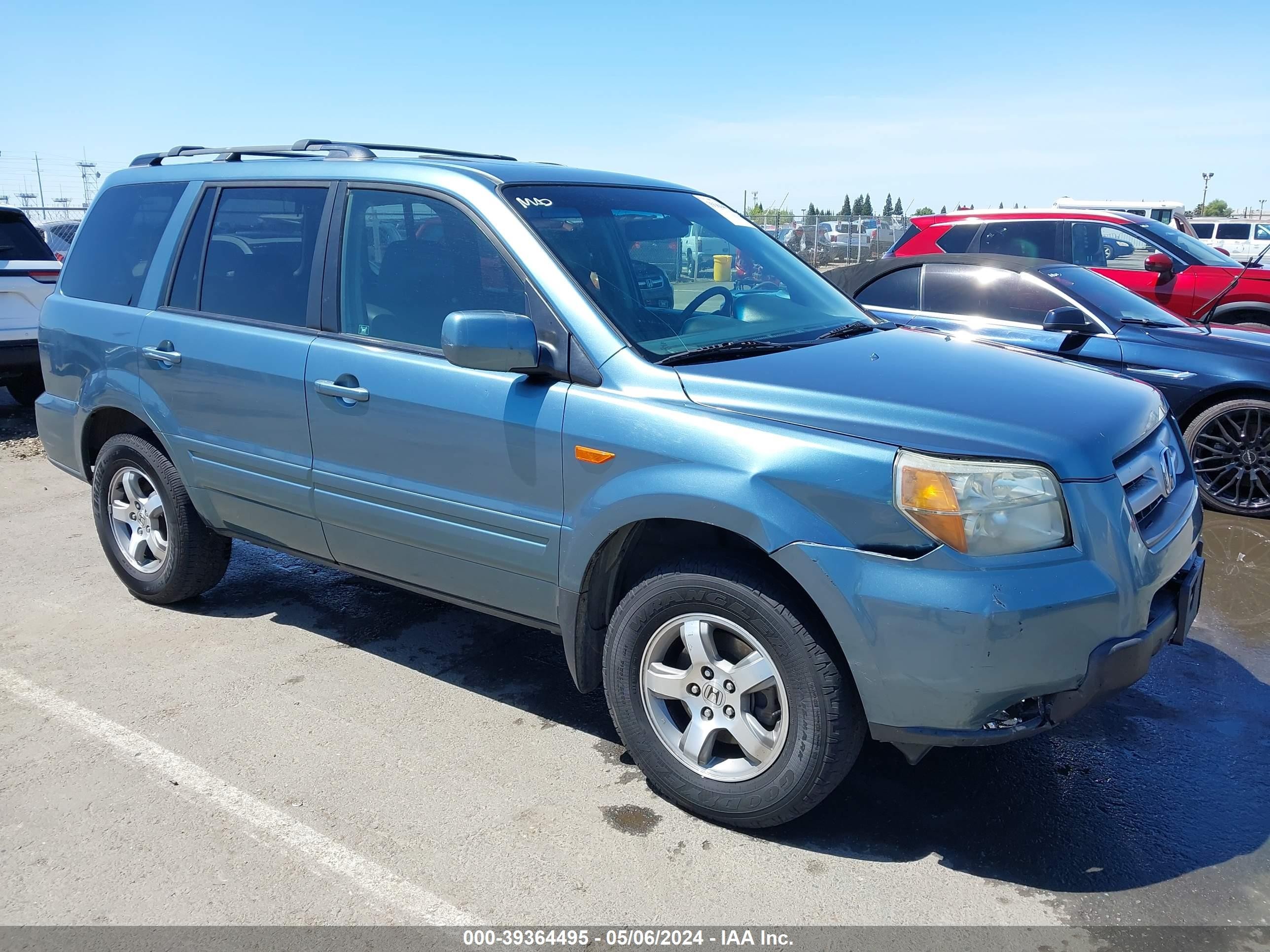 HONDA PILOT 2006 5fnyf28586b045369