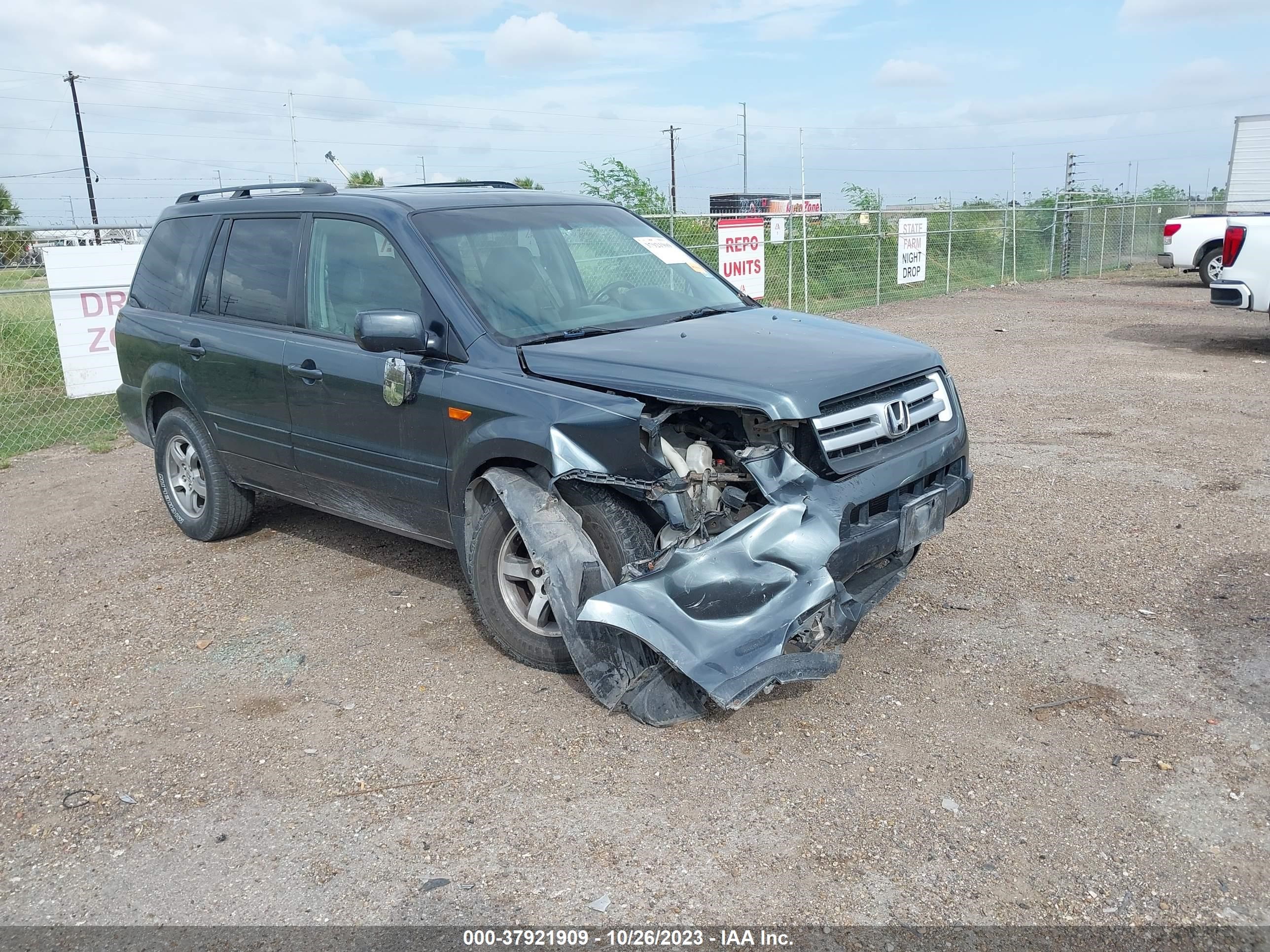 HONDA PILOT 2006 5fnyf28596b015877