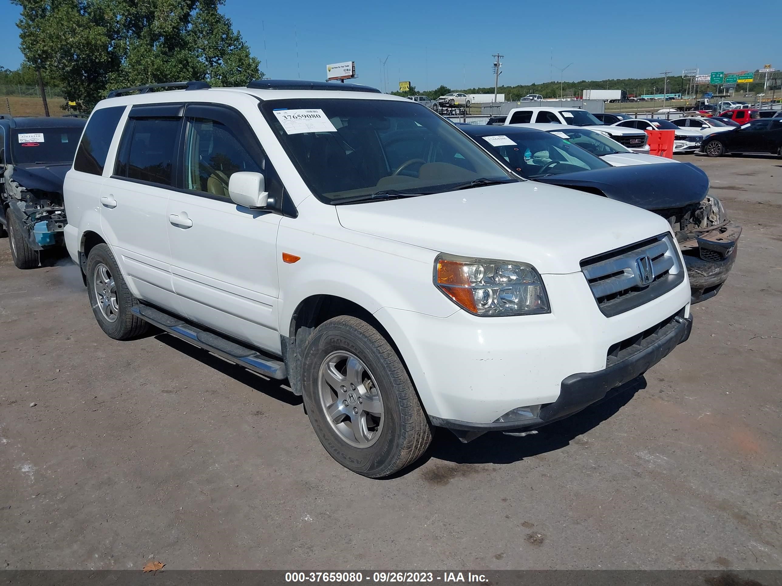 HONDA PILOT 2008 5fnyf28618b014461