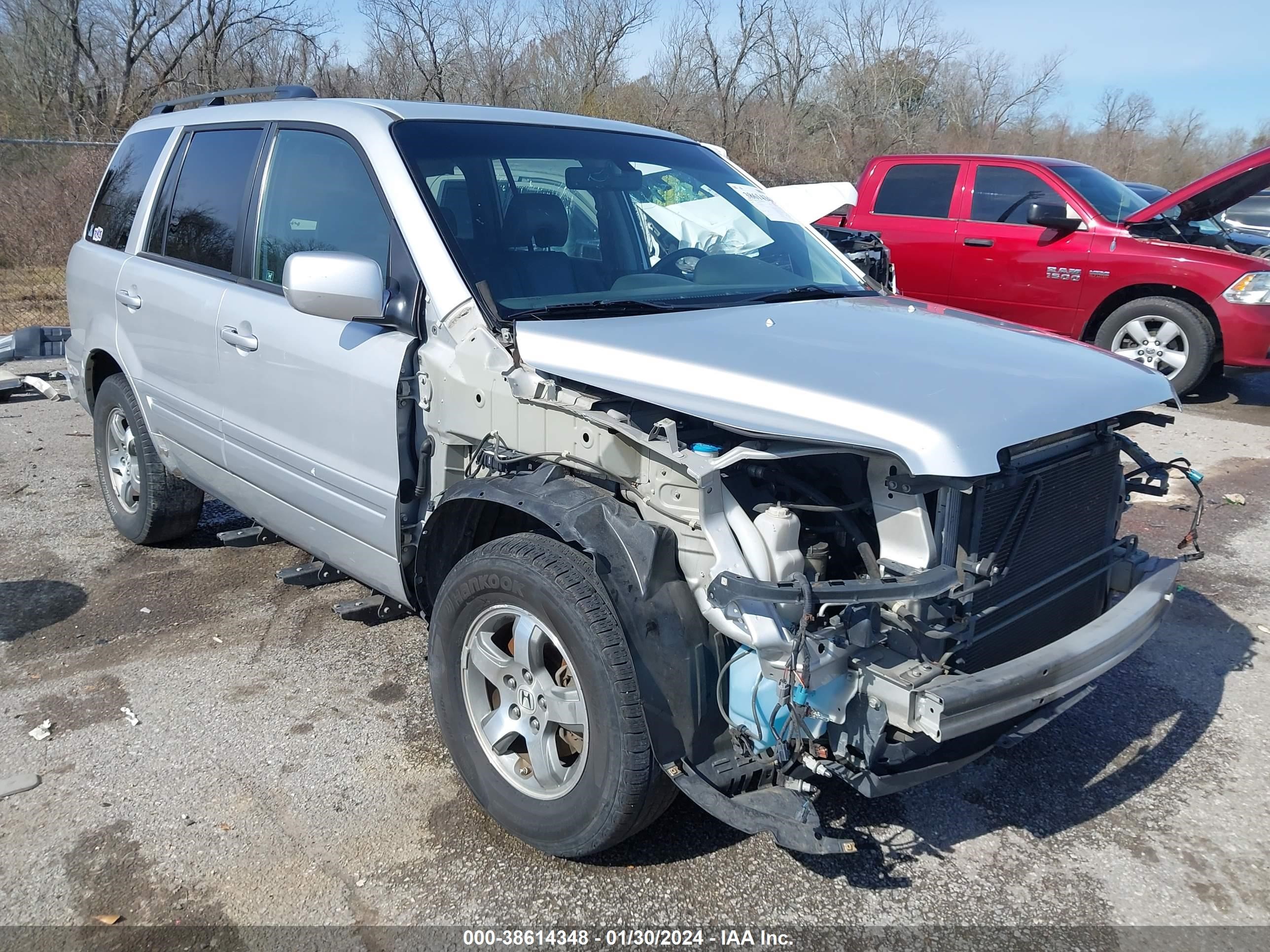 HONDA PILOT 2008 5fnyf28648b026457