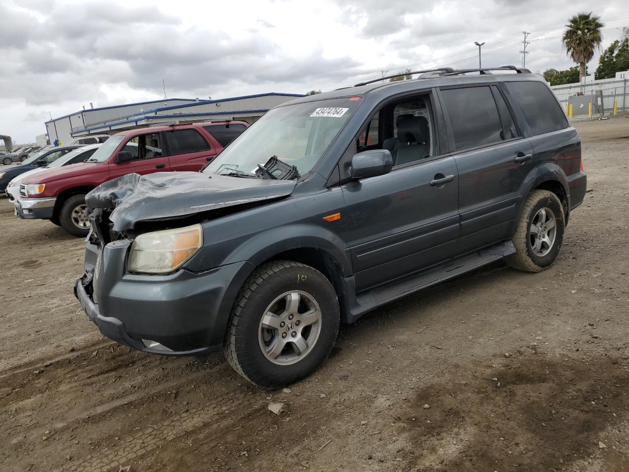 HONDA PILOT 2006 5fnyf28676b010072