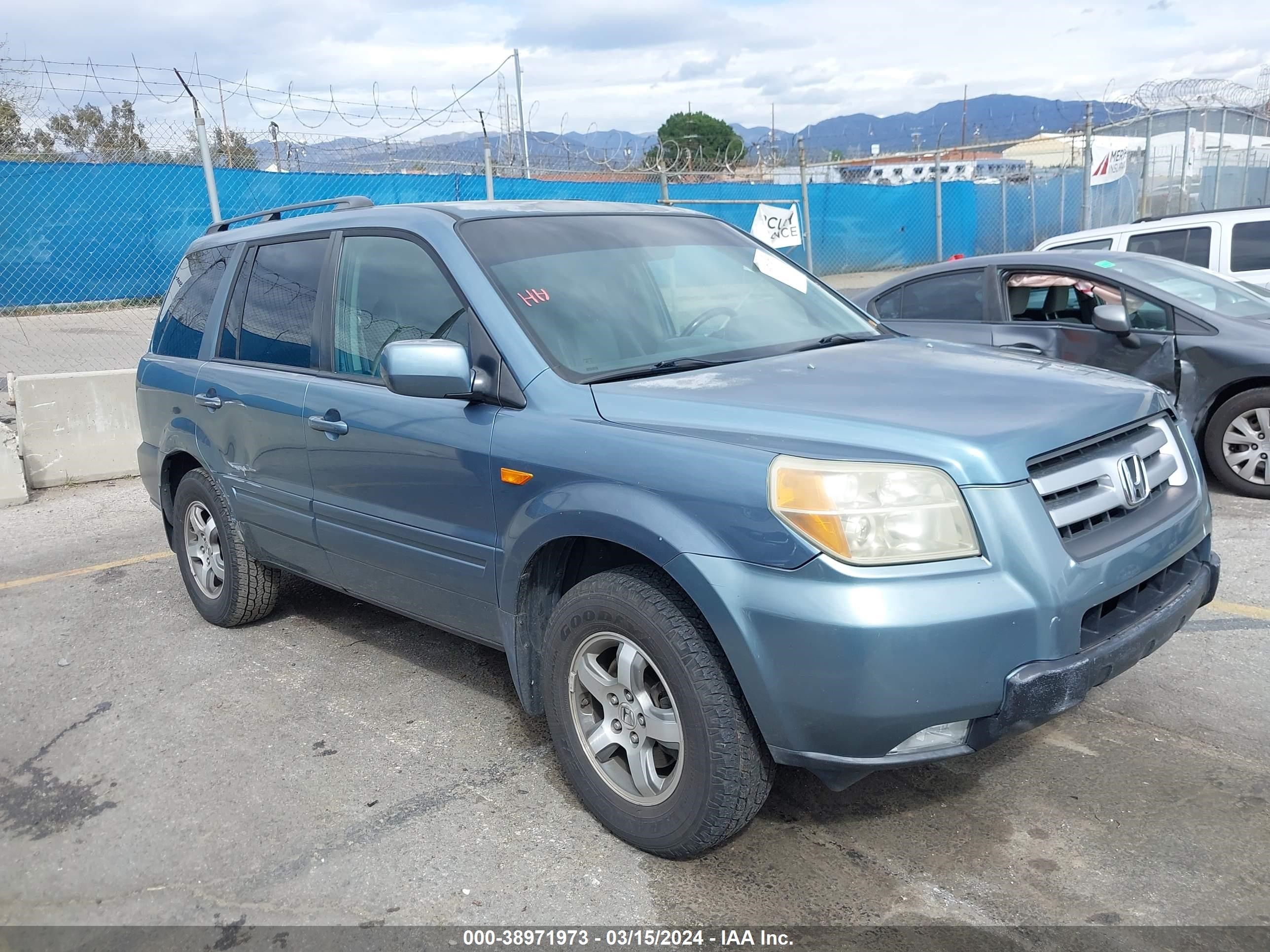 HONDA PILOT 2006 5fnyf28686b035269