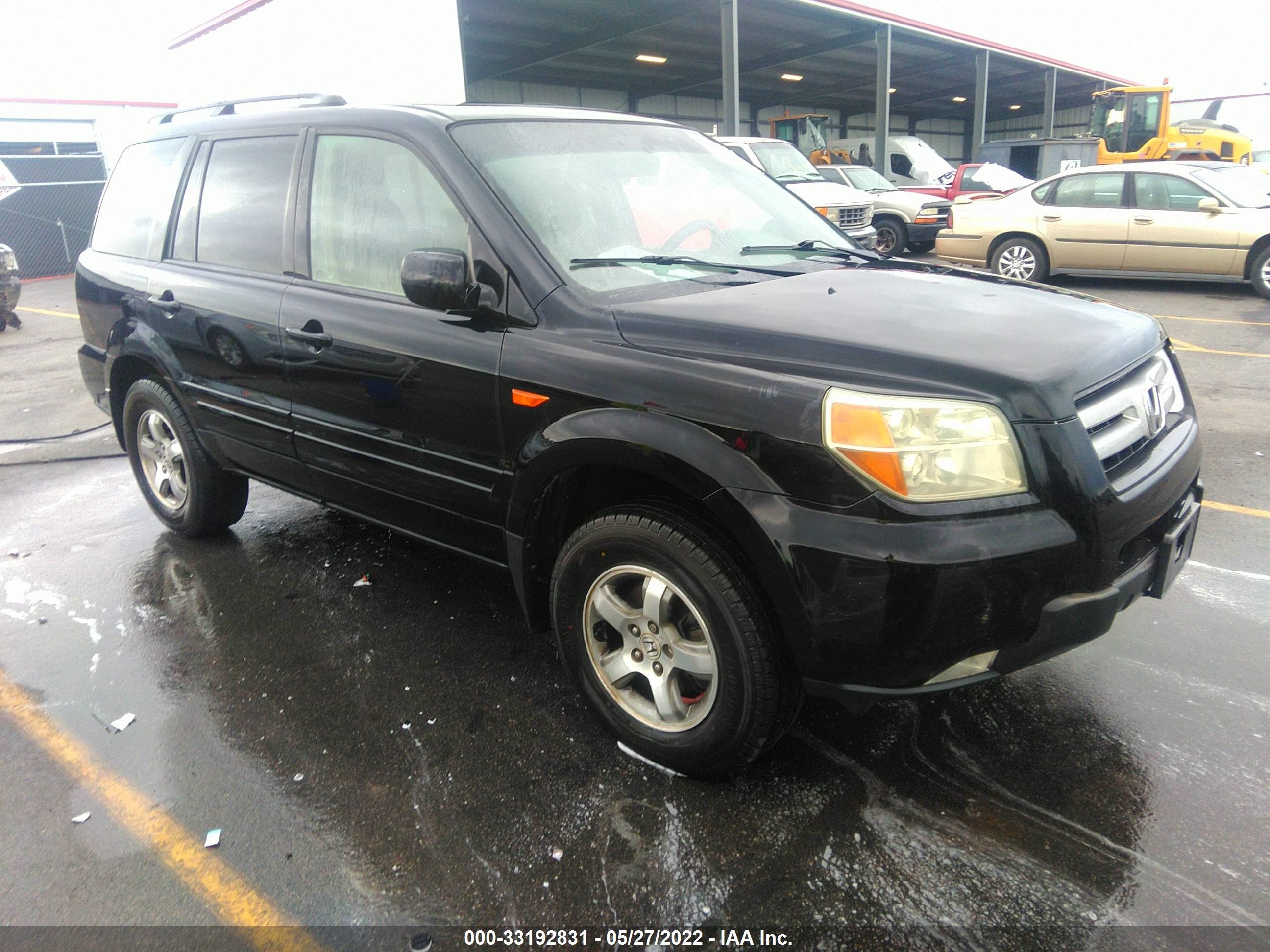 HONDA PILOT 2006 5fnyf286x6b026119