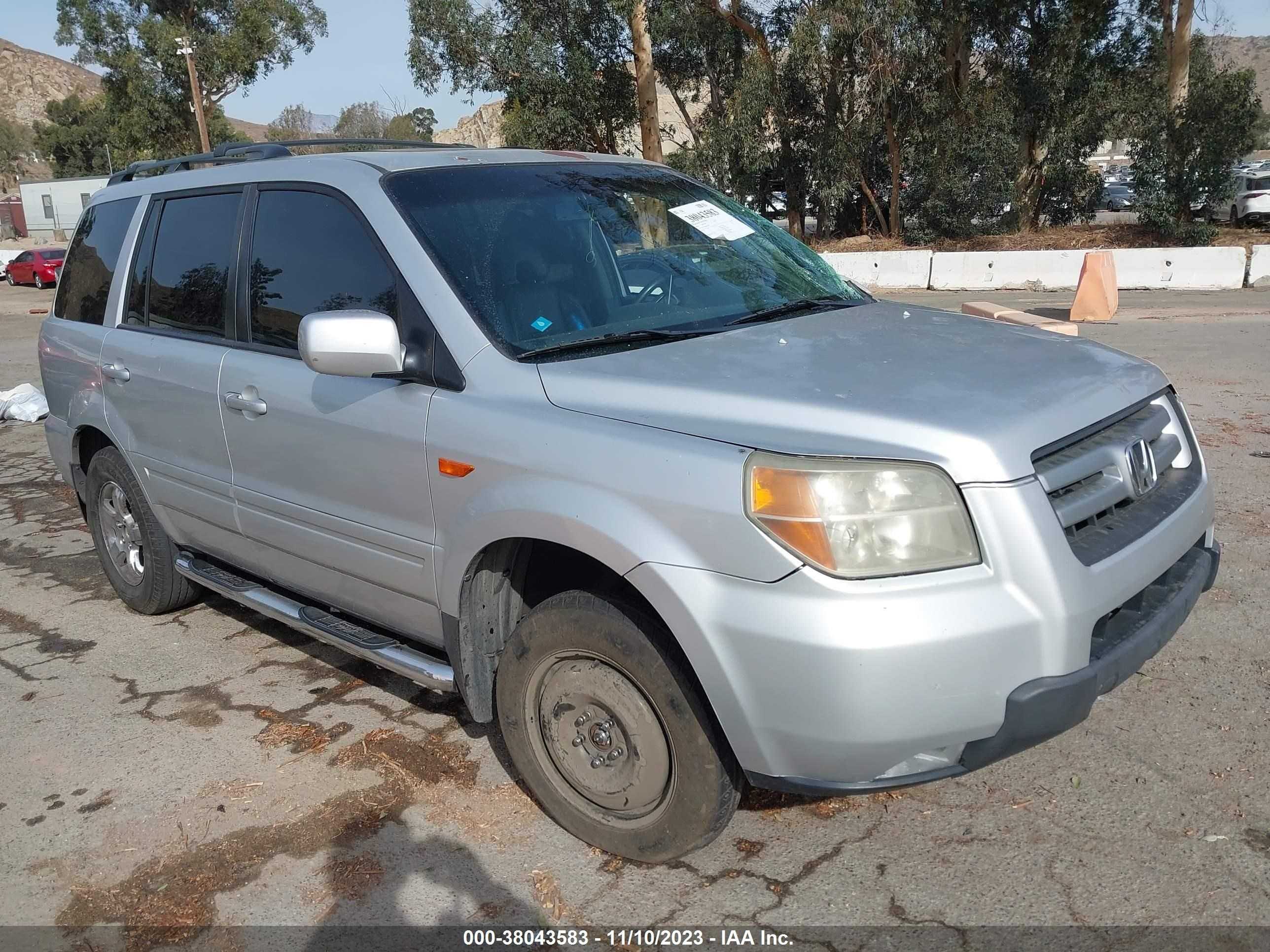 HONDA PILOT 2006 5fnyf286x6b037640