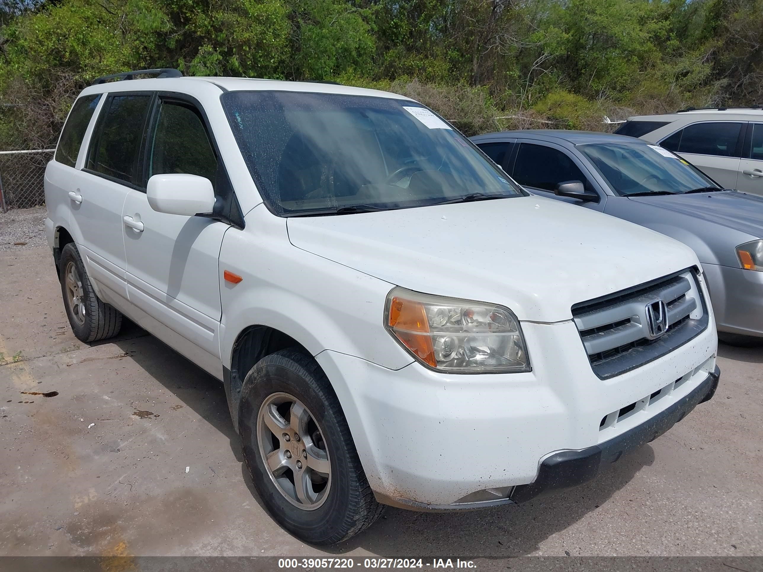 HONDA PILOT 2007 5fnyf28707b046969