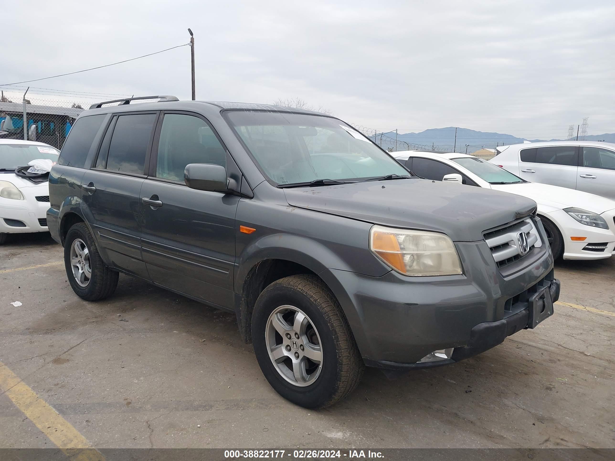 HONDA PILOT 2008 5fnyf28708b024276