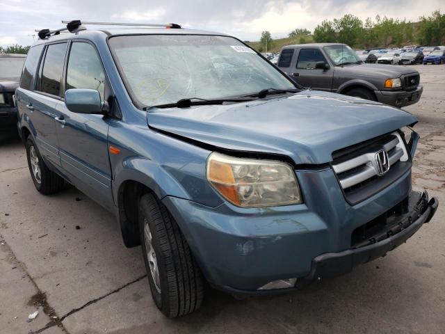 HONDA PILOT EX 2006 5fnyf28716b012442