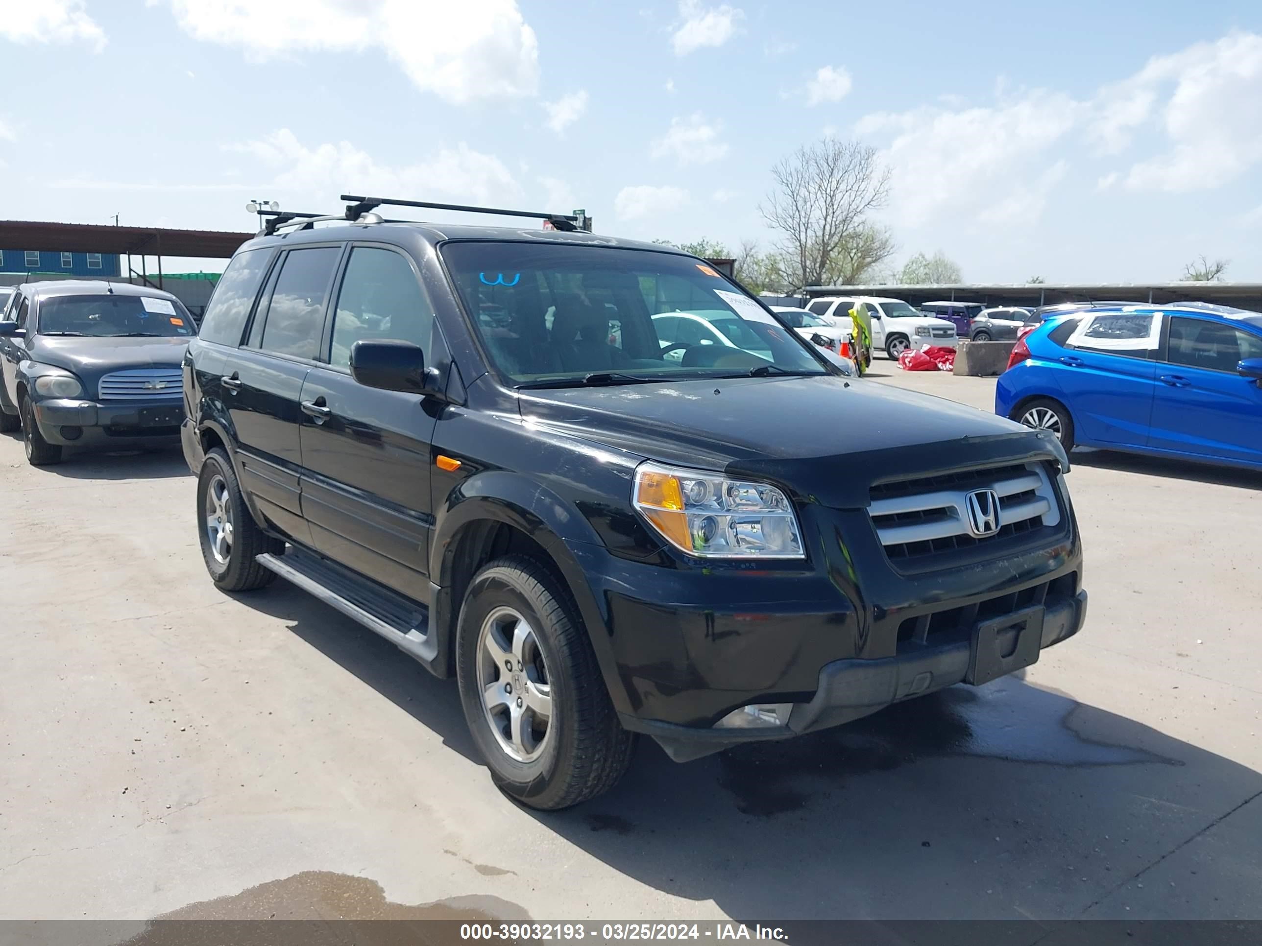 HONDA PILOT 2007 5fnyf28717b018470