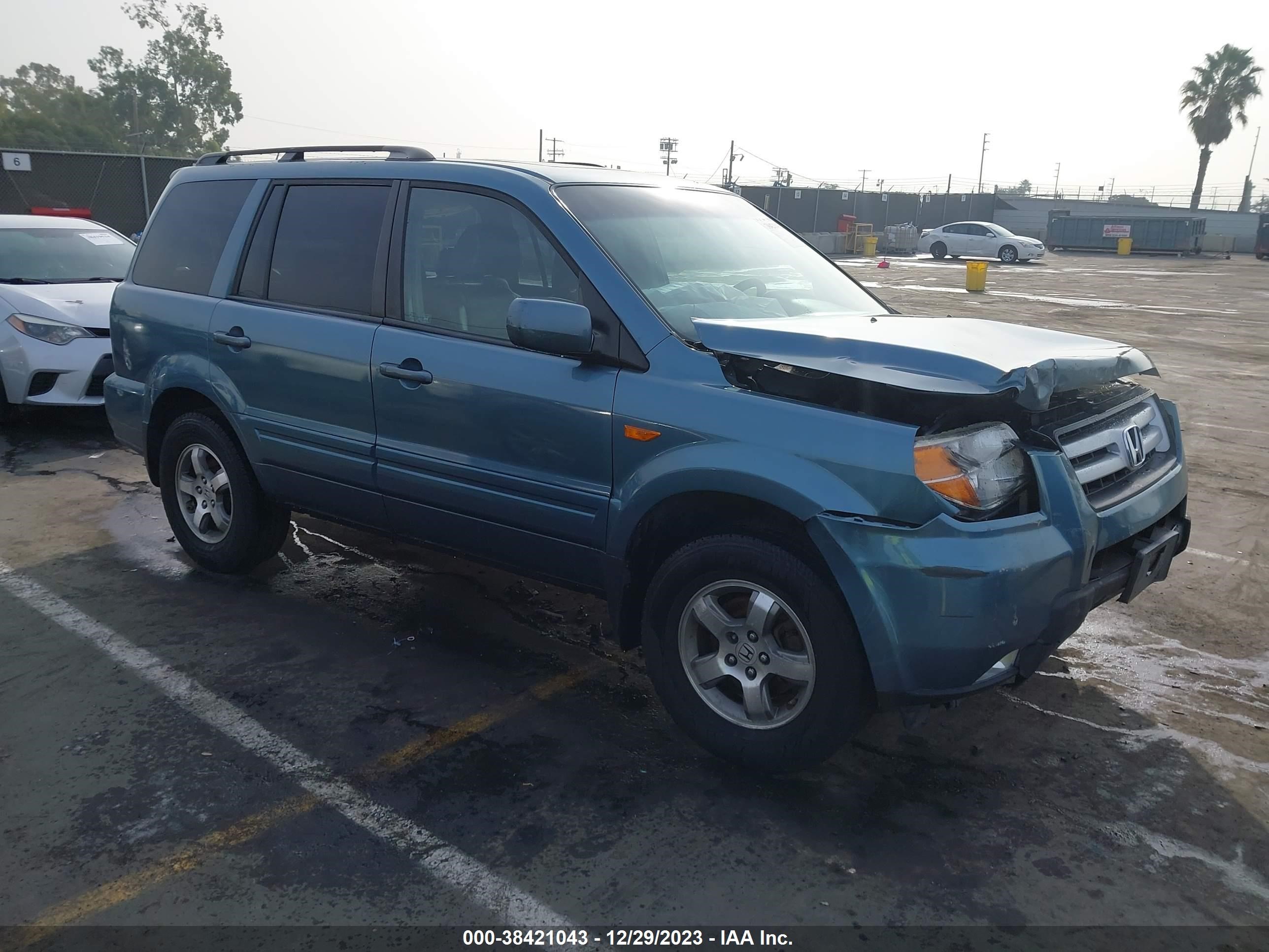 HONDA PILOT 2008 5fnyf28718b017269