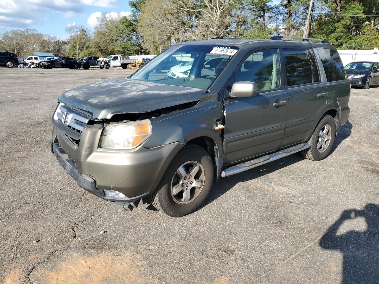 HONDA PILOT 2006 5fnyf28736b039321